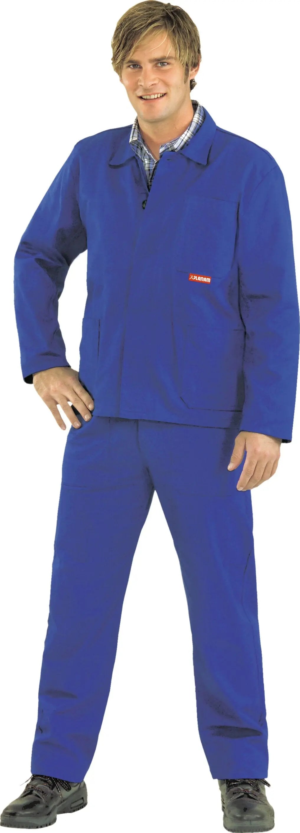 Arbeitsjacke Herren Ganzjährig Planam hydronblau - KERA Arbeitsschutz