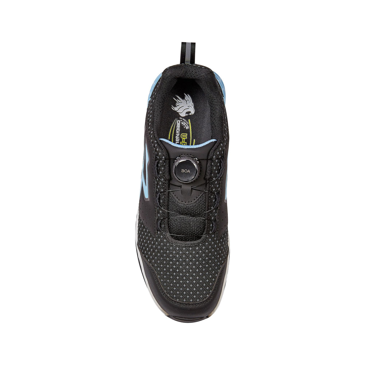 U-Power Sicherheitshalbschuhe S3S BOLTON ESD BLACK / BABY BLUE
