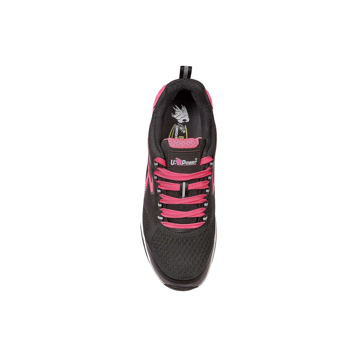 U-Power Sicherheitshalbschuhe S1PS BRIENNE ESD BLACK / PINK