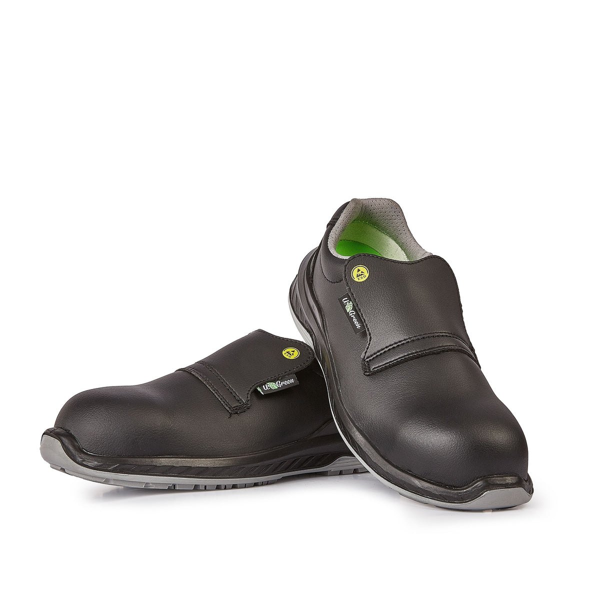 U-Power Sicherheitshalbschuhe S2 BURN o ESD BLACK