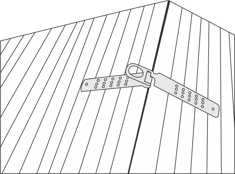 Balkenwerk-Verankerungspunkt (Wiederverwendbar)