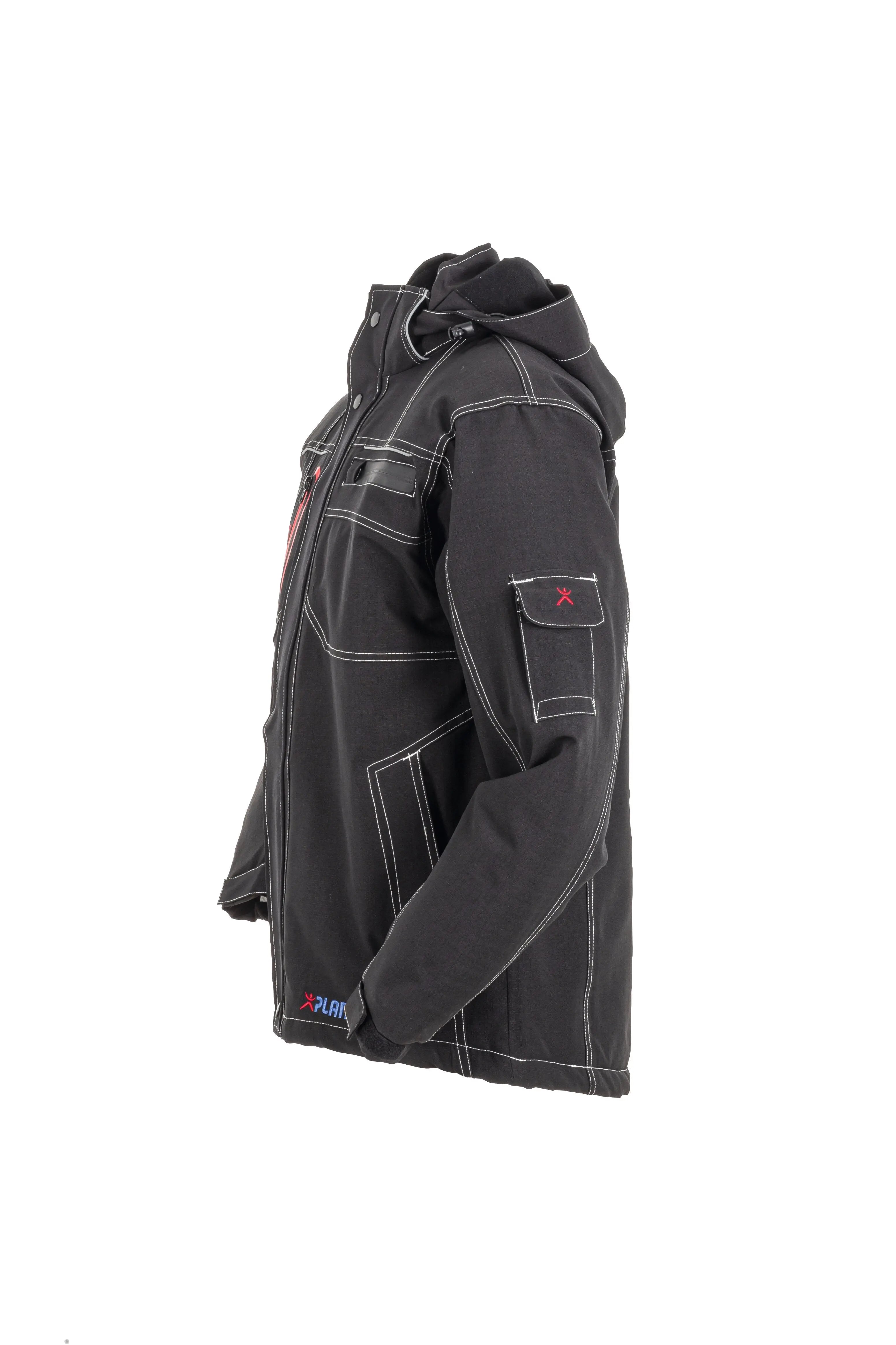 Basalt Winterjacke Herren Winter Planam schwarz - KERA Arbeitsschutz