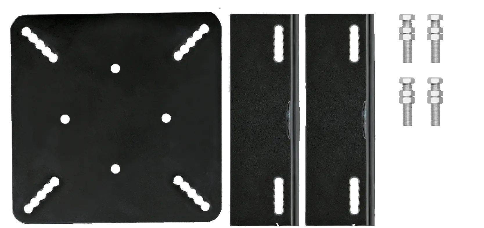 Befestigungsplatte zum Klemmen auf StahltrÃ¤ger fÃ¼r horizontale Anschlageinrichtung (KS 4000)