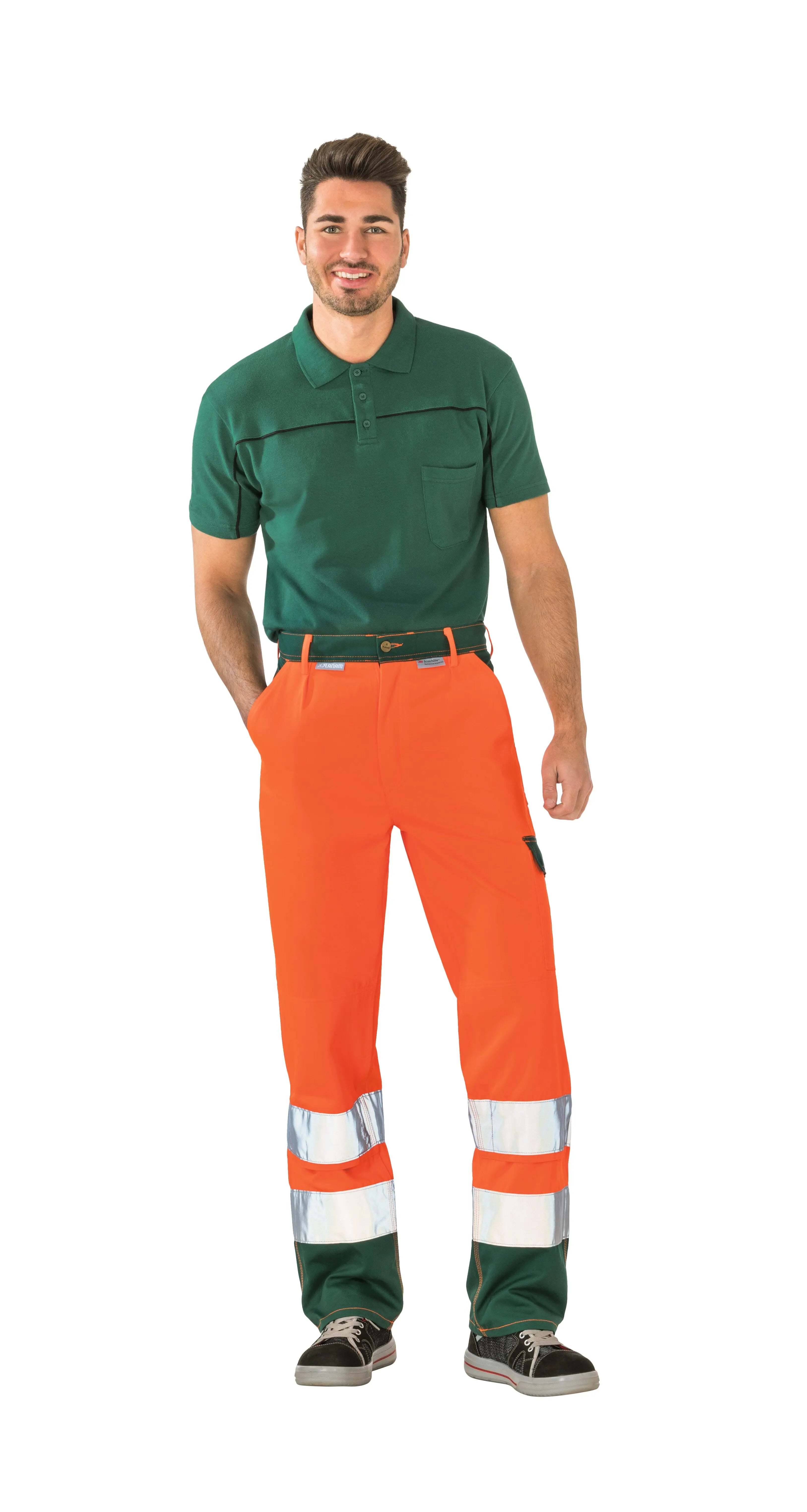 Bundhose 2-farbig Herren Ganzjährig Planam gelb - KERA Arbeitsschutz