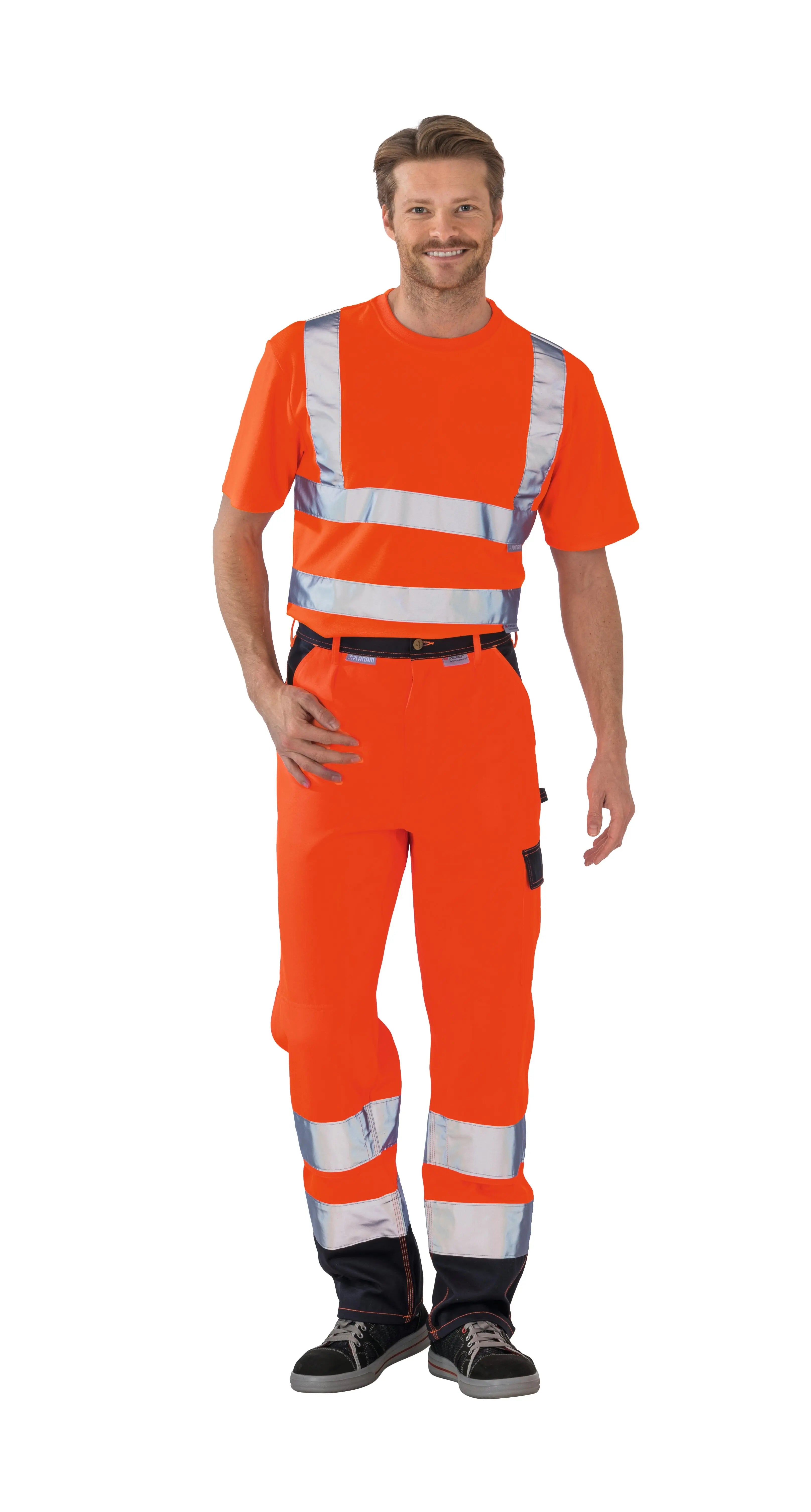Bundhose 2-farbig Herren Ganzjährig Planam gelb - KERA Arbeitsschutz
