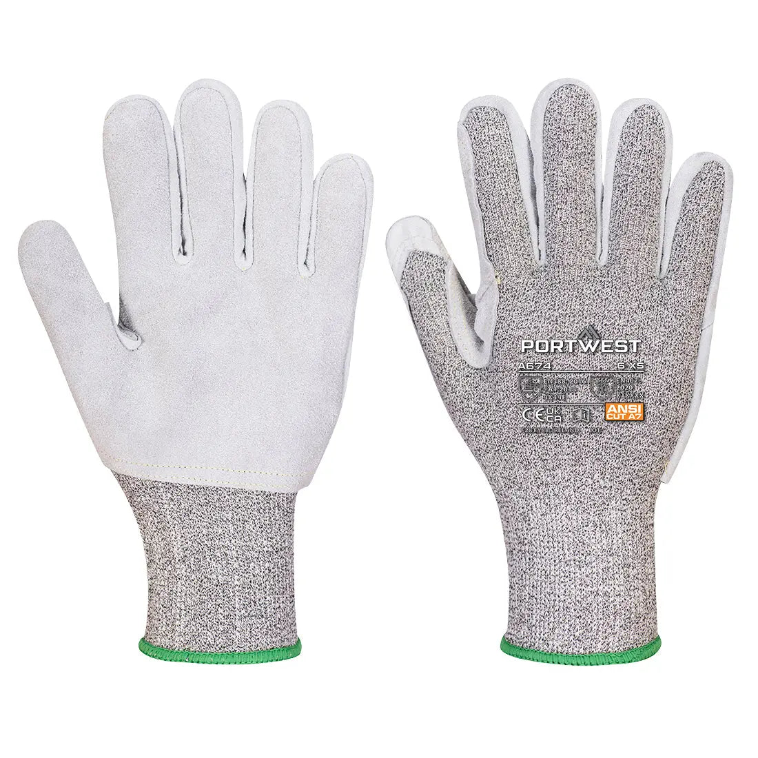 CS AHR13 Leder-Schnittschutzhandschuh A674 - KERA Arbeitsschutz