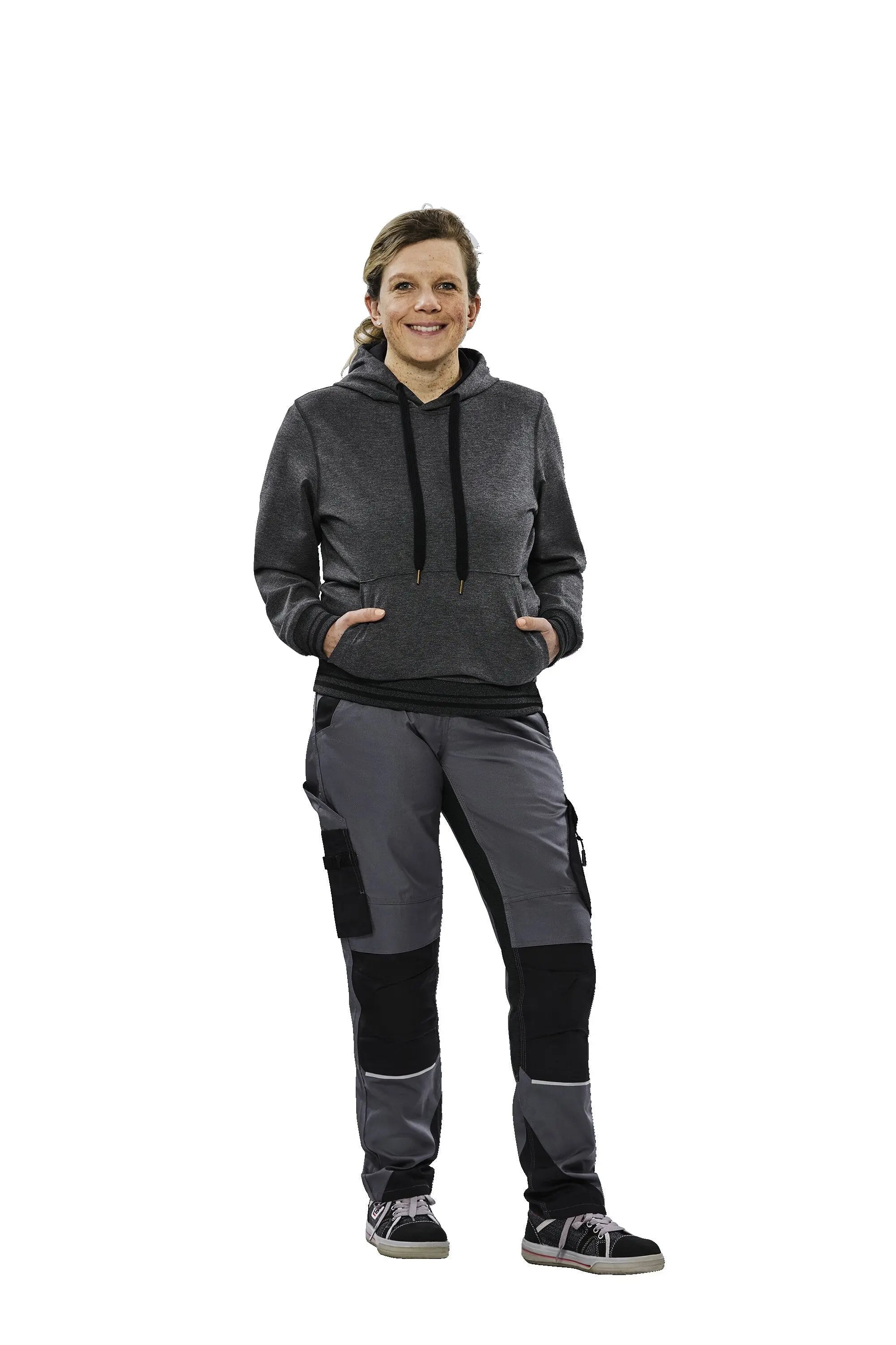 Choice Damen Hoodie Damen Herbst, Ganzjährig, Frühling Planam grau - KERA Arbeitsschutz