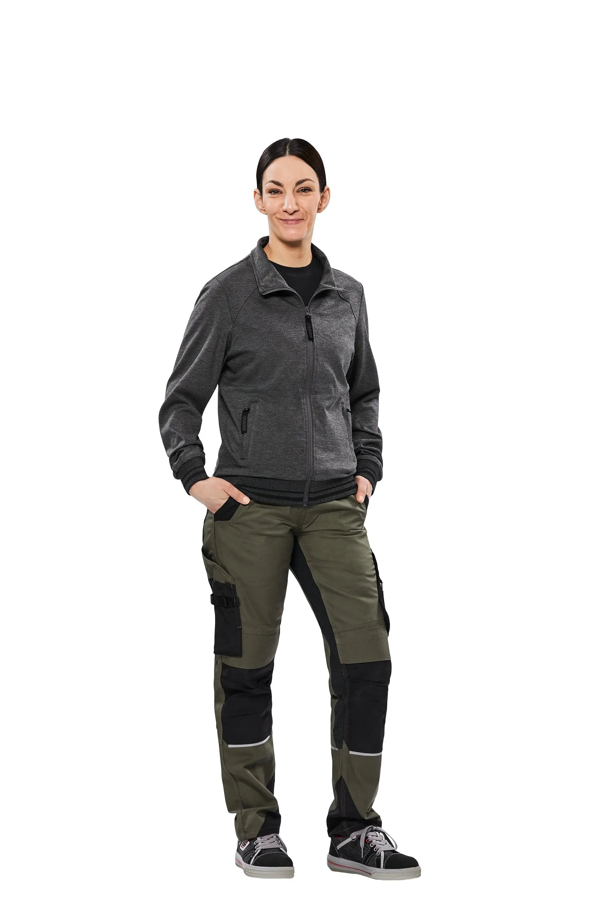 Choice Damen Jacke Damen Herbst, Ganzjährig, Frühling Planam grau - KERA Arbeitsschutz