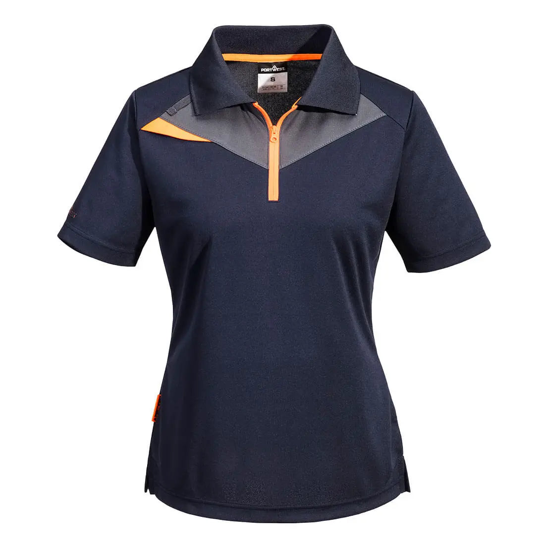DX4 Warnschutz Damen Poloshirt kurzarm DX409 - KERA Arbeitsschutz