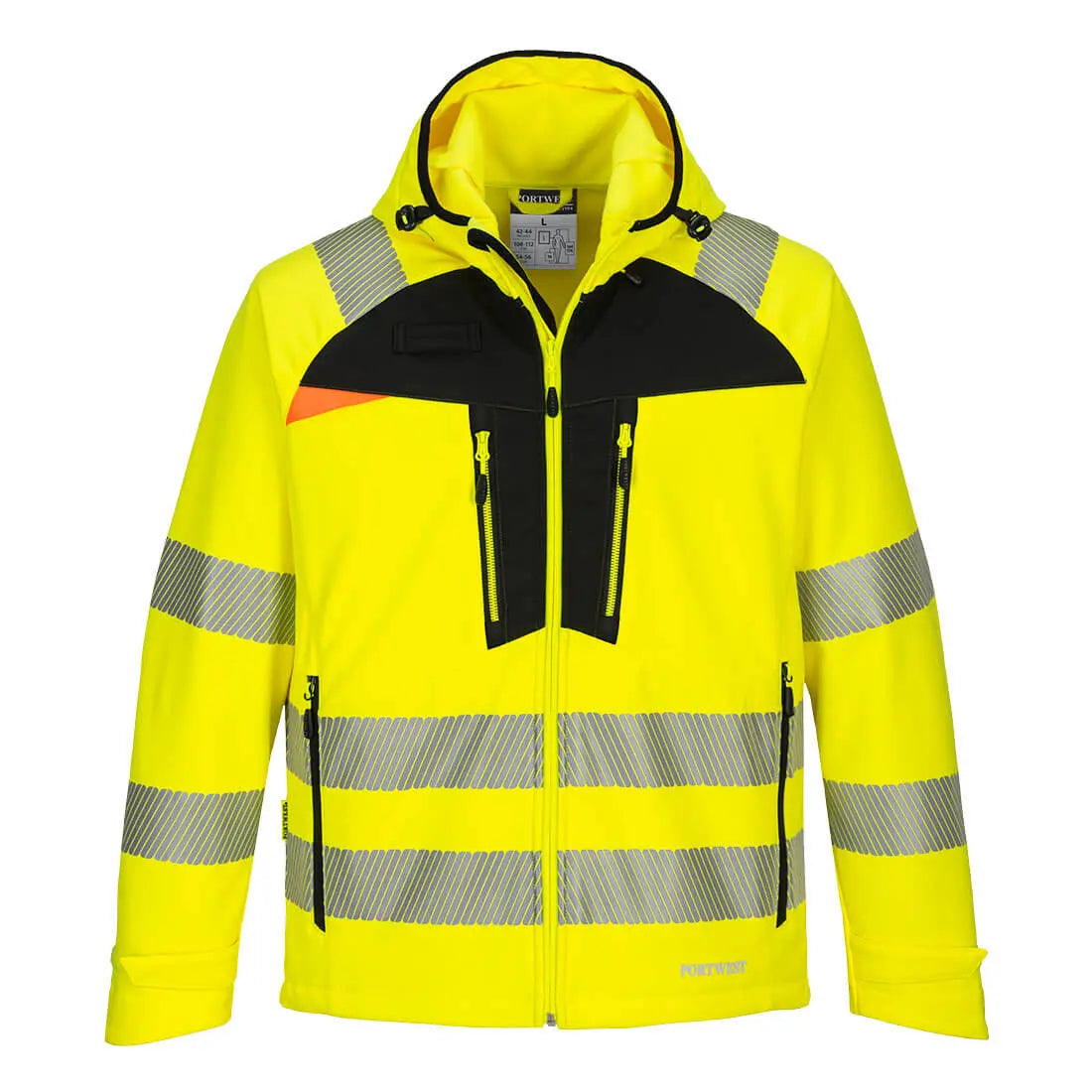 DX4 Warnschutz-Softshelljacke DX475 - KERA Arbeitsschutz