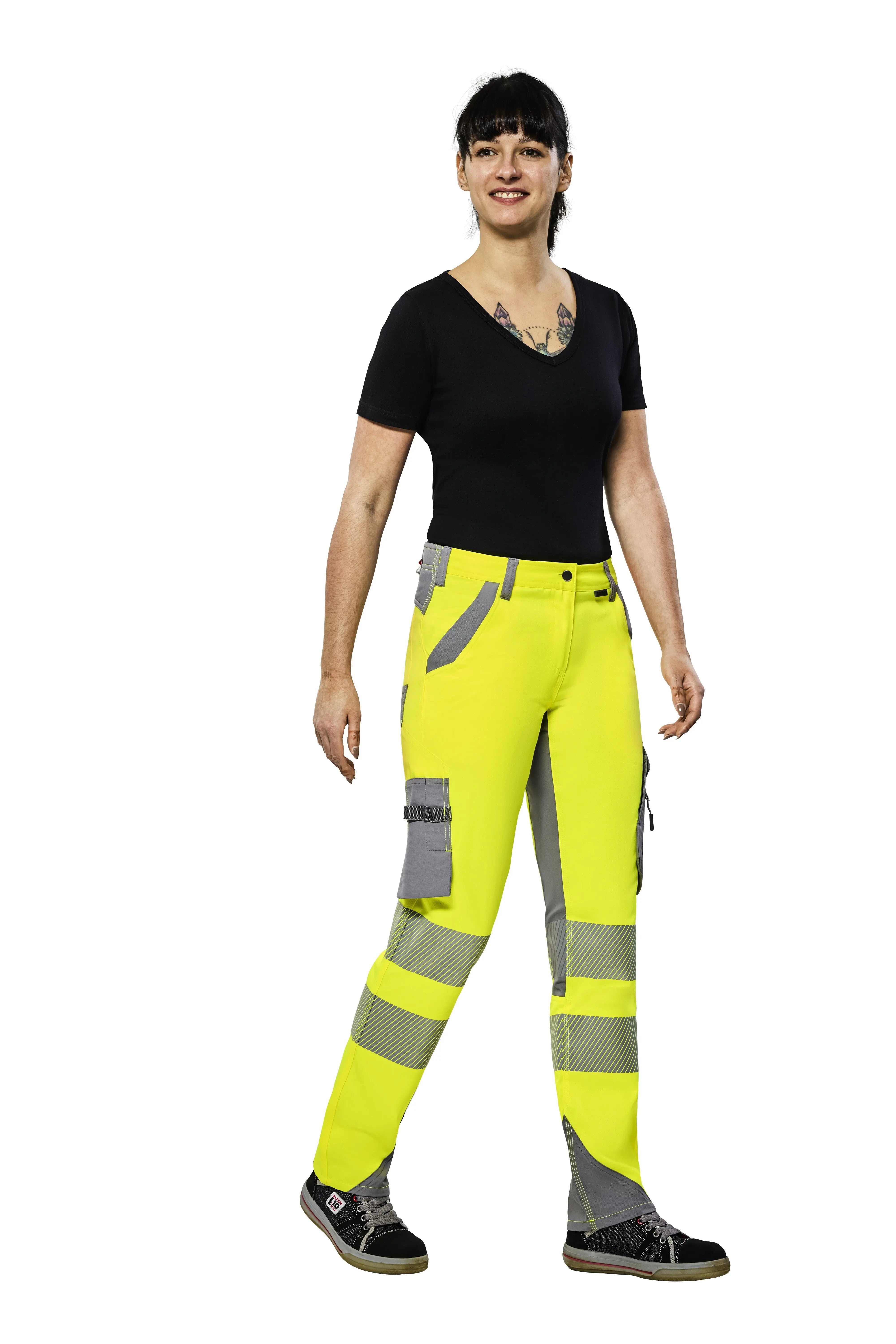 Damen Bundhose Damen Ganzjährig Planam grün - KERA Arbeitsschutz