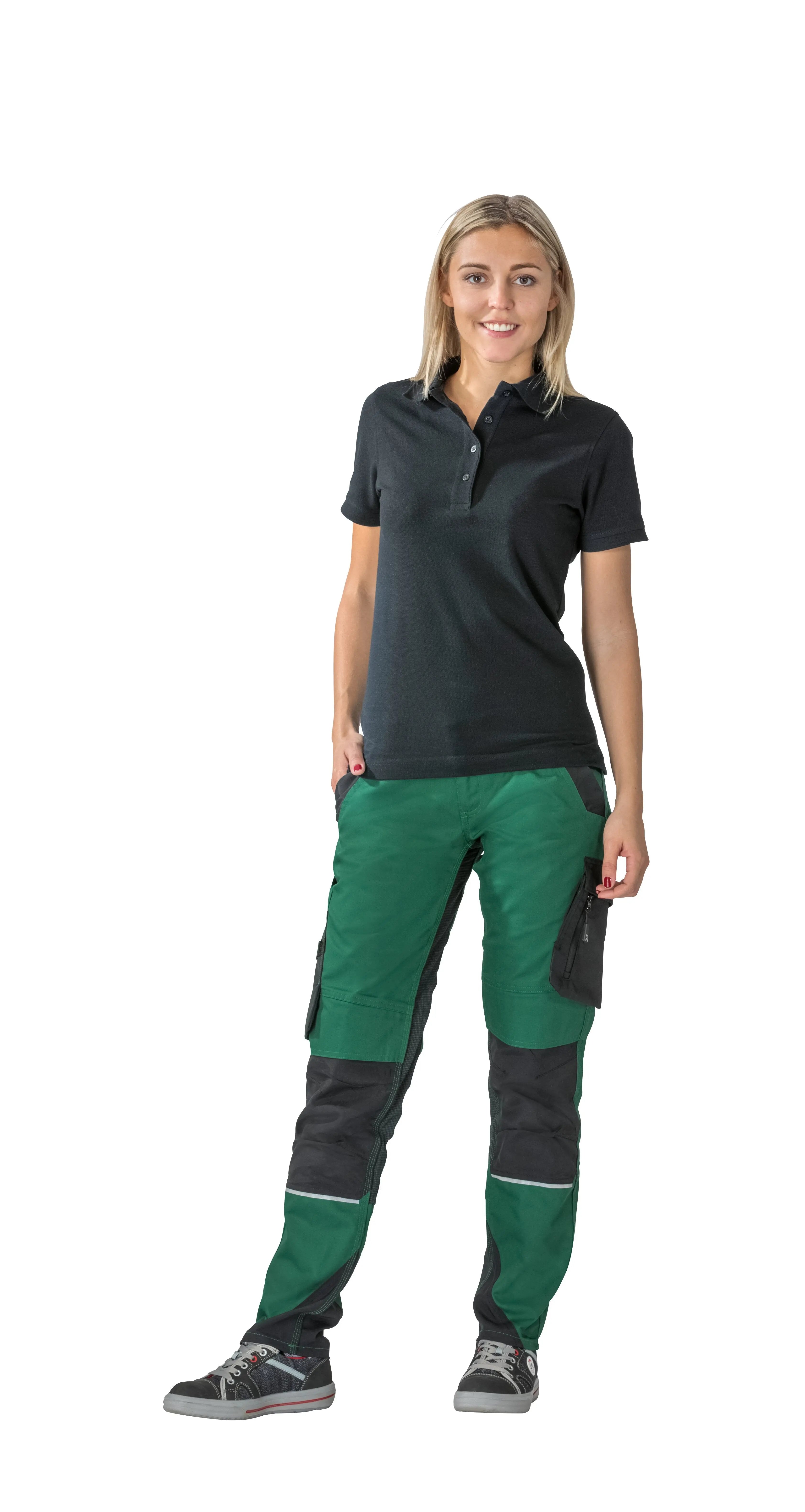 Damen Bundhose Damen Ganzjährig Planam grün - KERA Arbeitsschutz