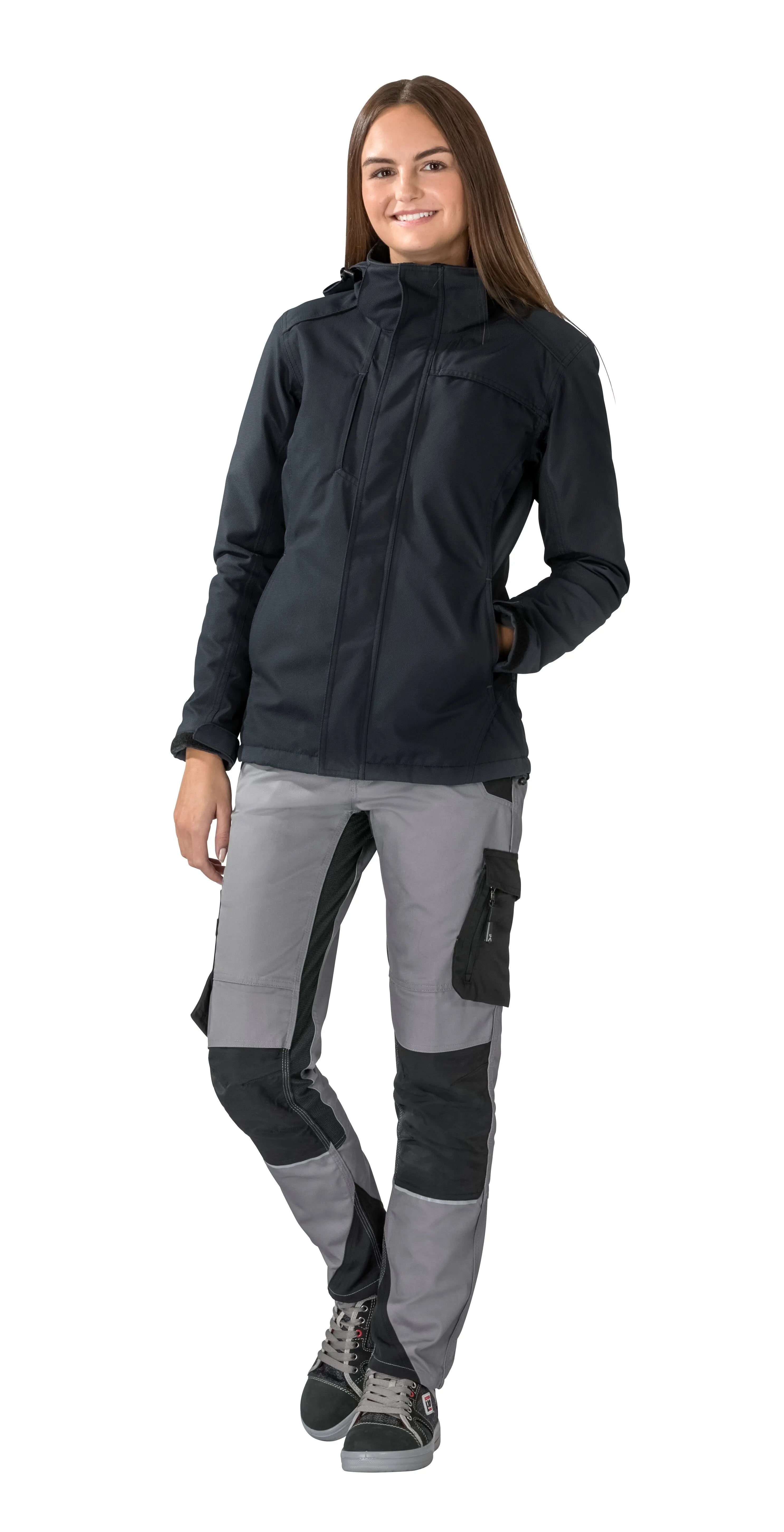 Damen Winterjacke Damen Winter Planam schwarz - KERA Arbeitsschutz
