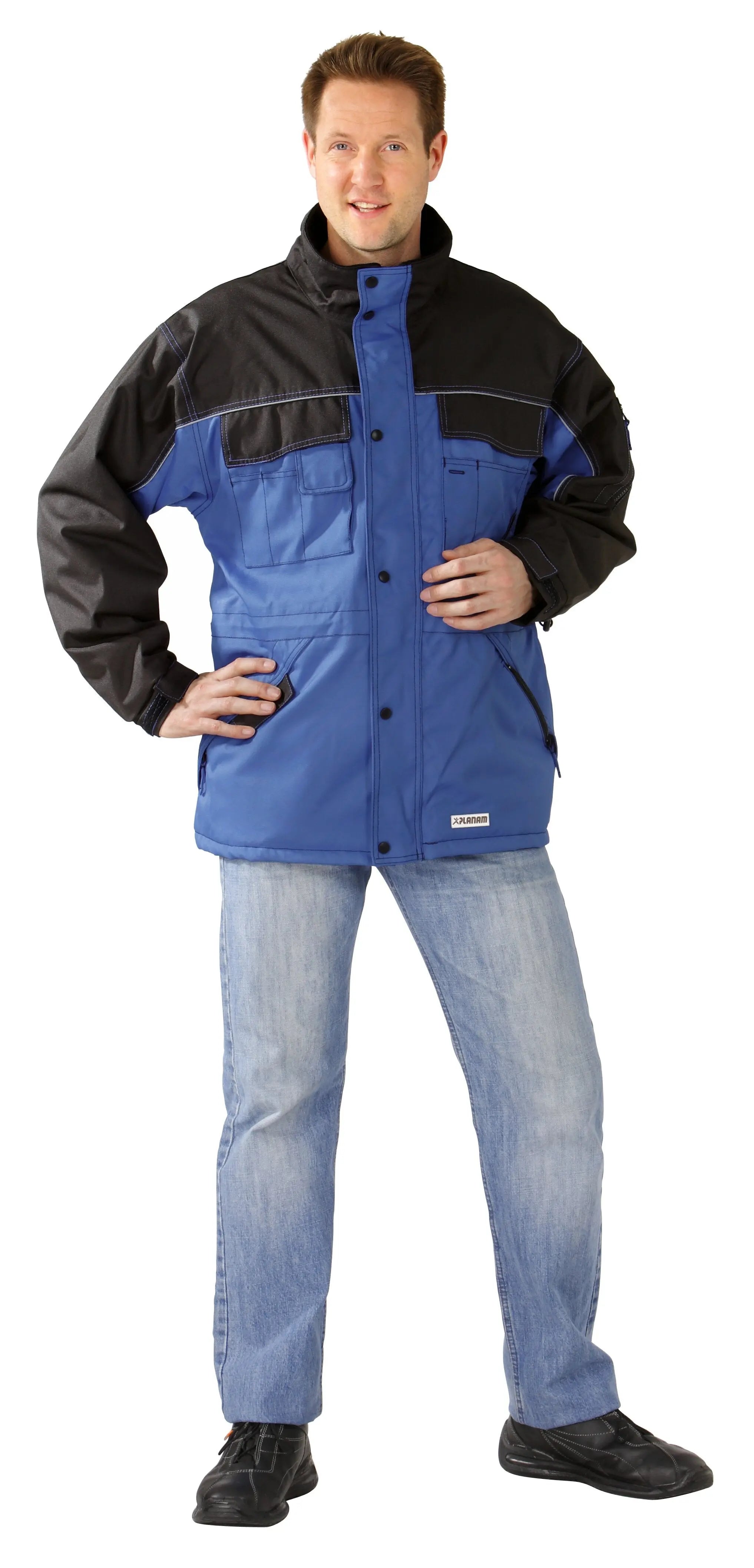 Dust Parka Herren Winter Planam farngrün - KERA Arbeitsschutz
