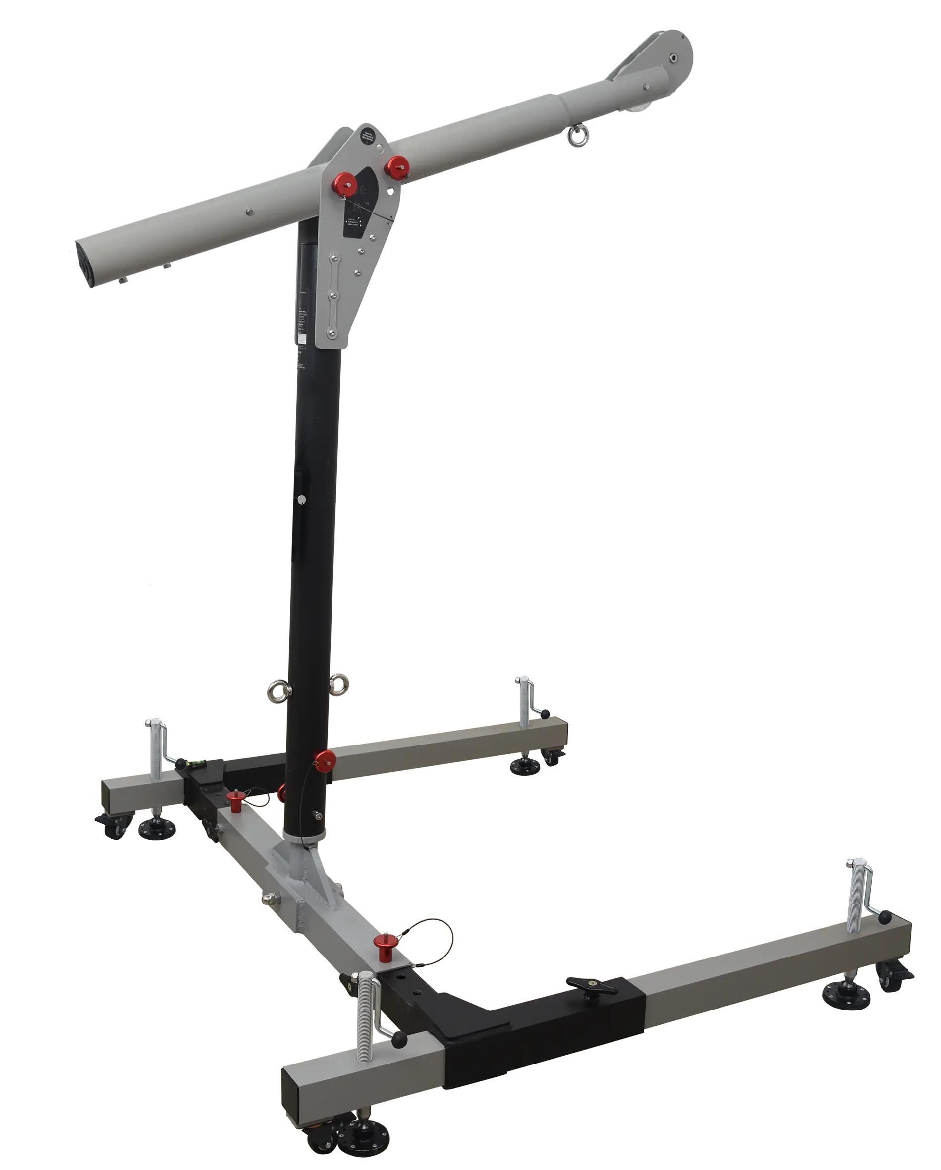 EasySafeWay 1, mobiles H-förmiges Basis Davit System (1370 mm hoher Masten)