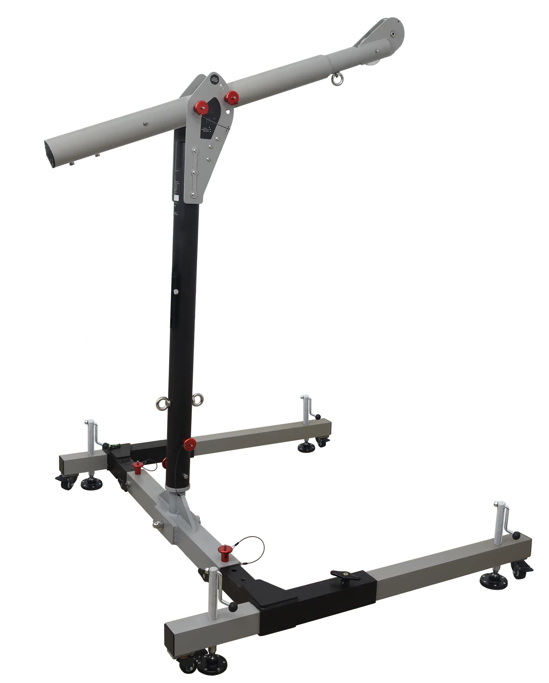 EasySafeWay 1, mobiles H-förmiges Basis Davit System (1370 mm hoher Masten)