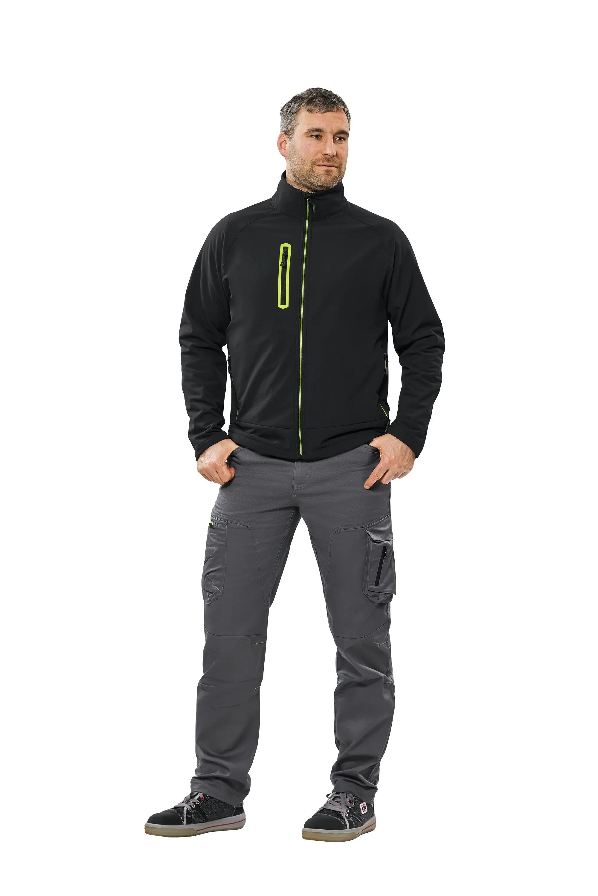 Flash Jacke Herren Winter, Herbst, Frühling, Ganzjährig Planam schwarz - KERA Arbeitsschutz