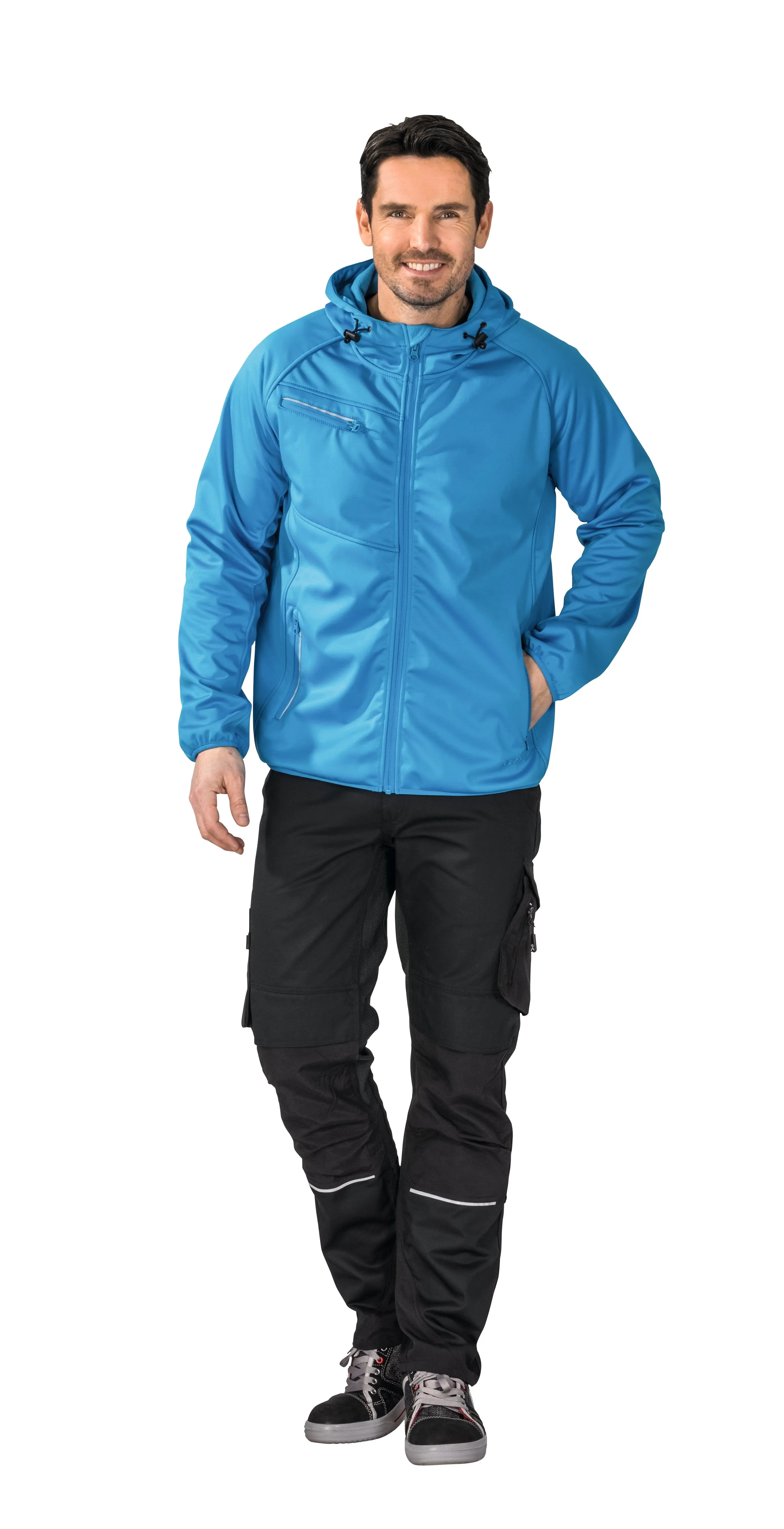 Fog Softshelljacke Herren Ganzjährig, Frühling, Herbst Planam blau - KERA Arbeitsschutz