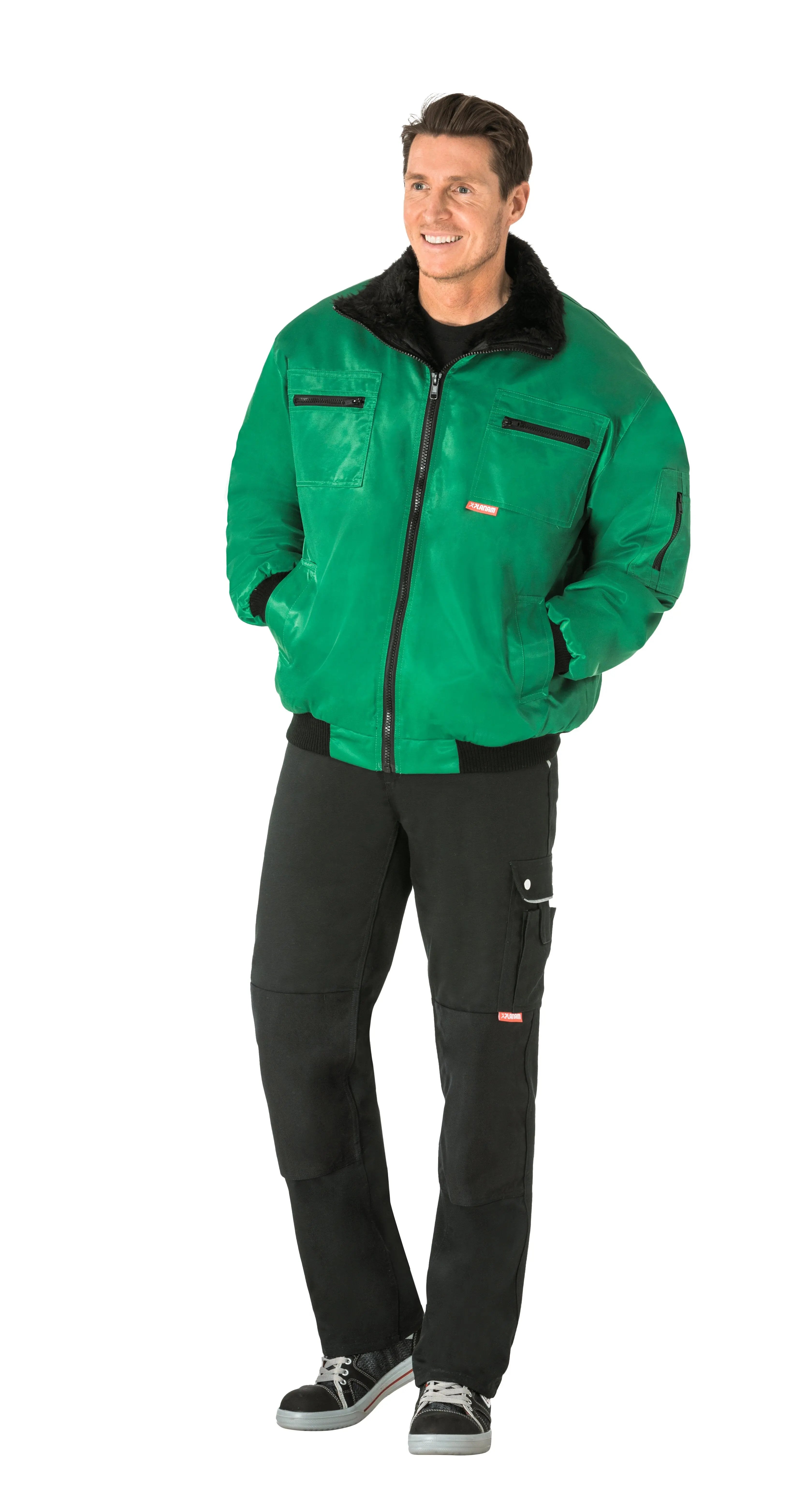 Gletscher Piloten Jacke Herren Ganzjährig Planam schwarz - KERA Arbeitsschutz