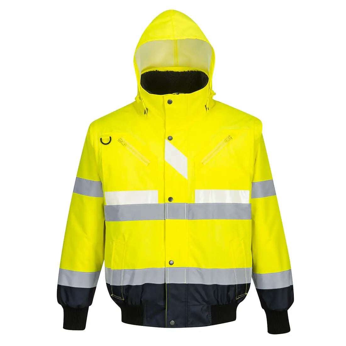 Glowtex™ Warnschutz 3-in-1 Kontrast Pilotjacke  G465 - KERA Arbeitsschutz