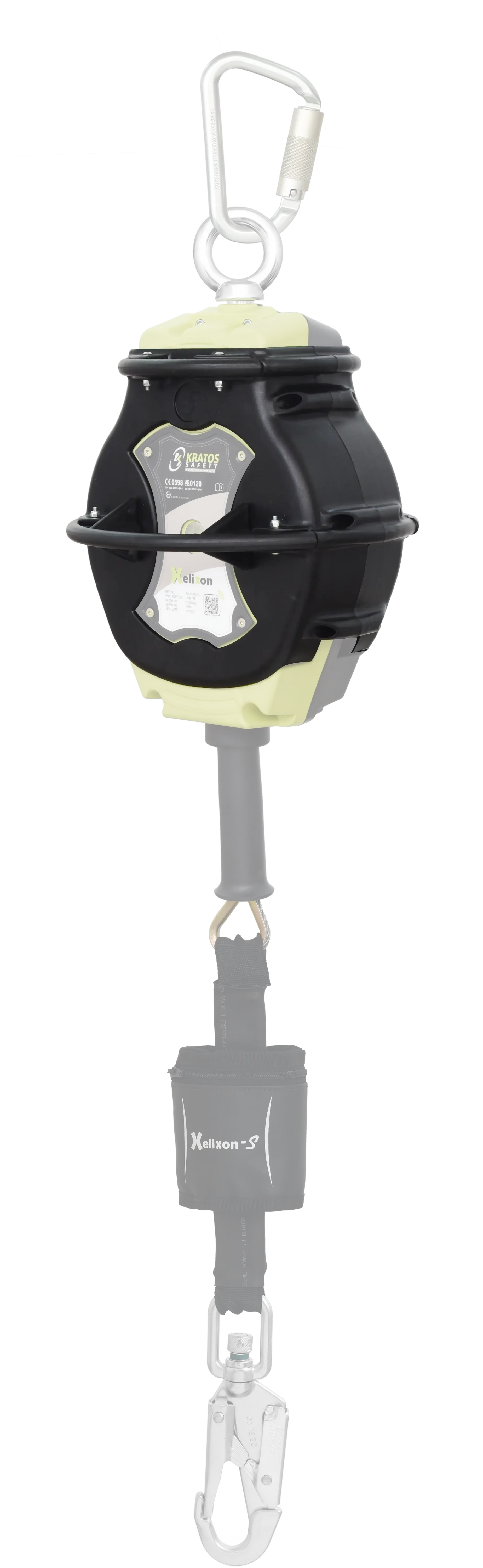 HELIXON-S Stahldrahtseil, Höhensicherungsgerät mit automatischem Rückzug 10 m 