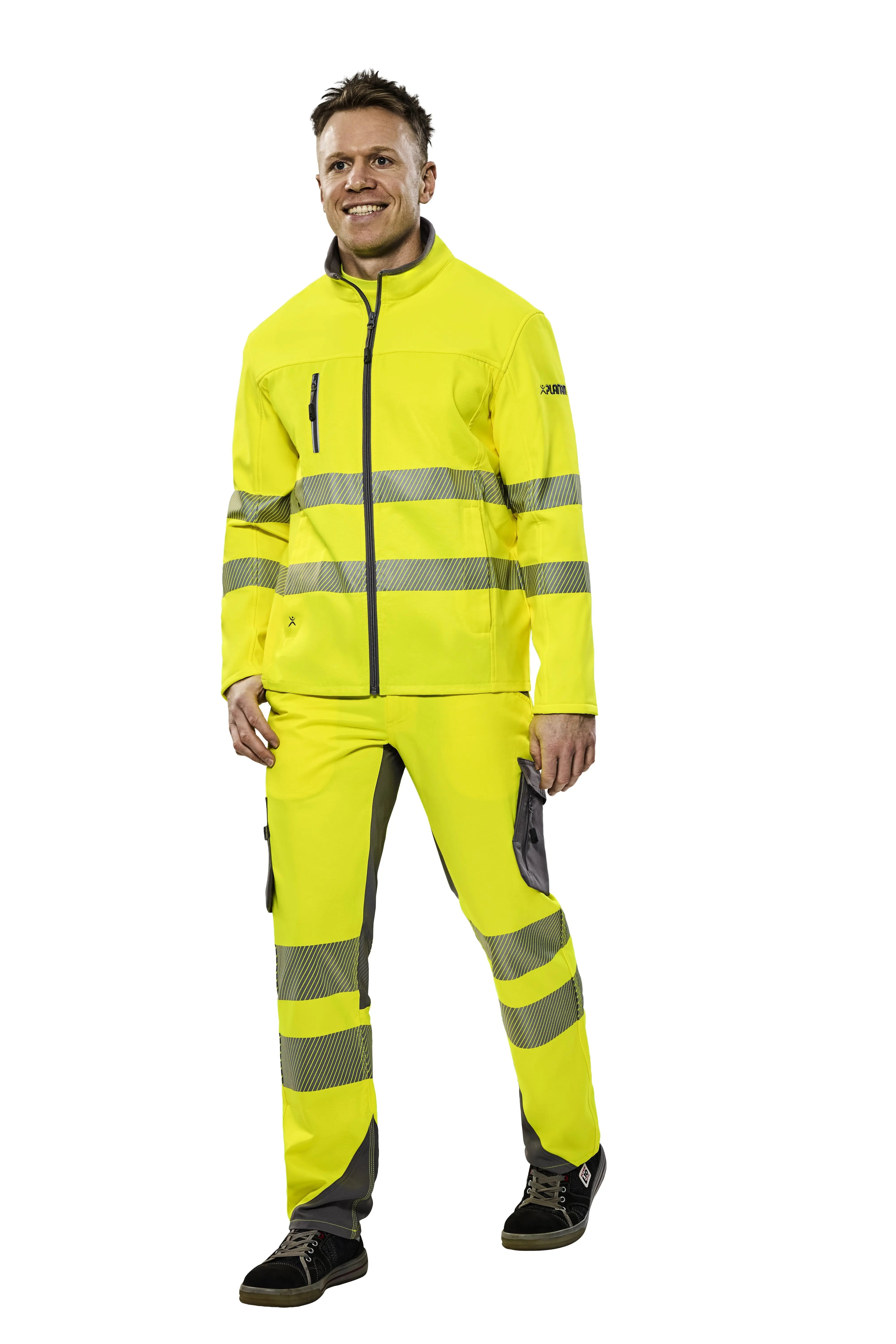 Herren Hybridjacke Herren Ganzjährig Planam grün - KERA Arbeitsschutz