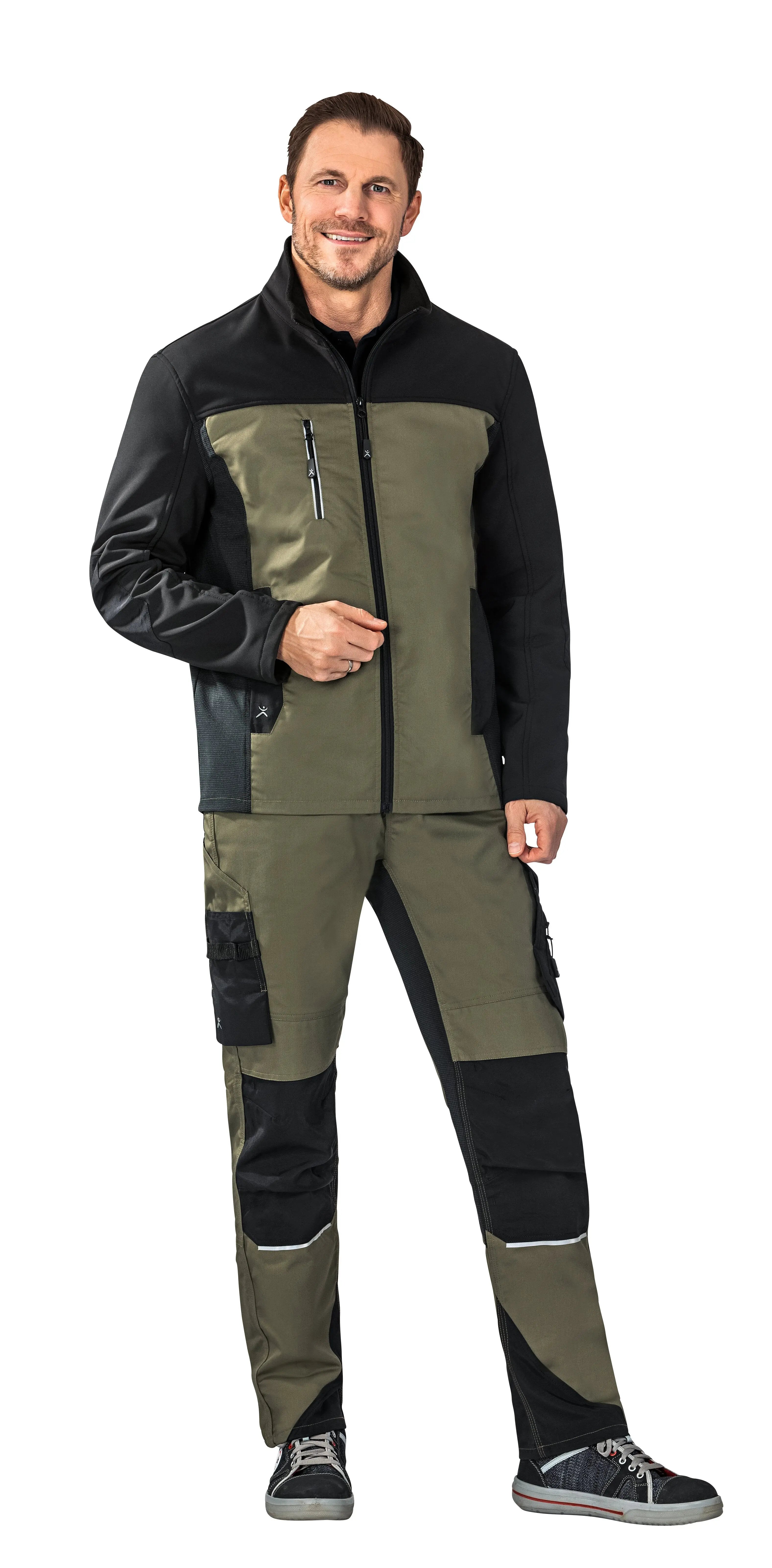Herren Hybridjacke Herren Ganzjährig Planam grün - KERA Arbeitsschutz