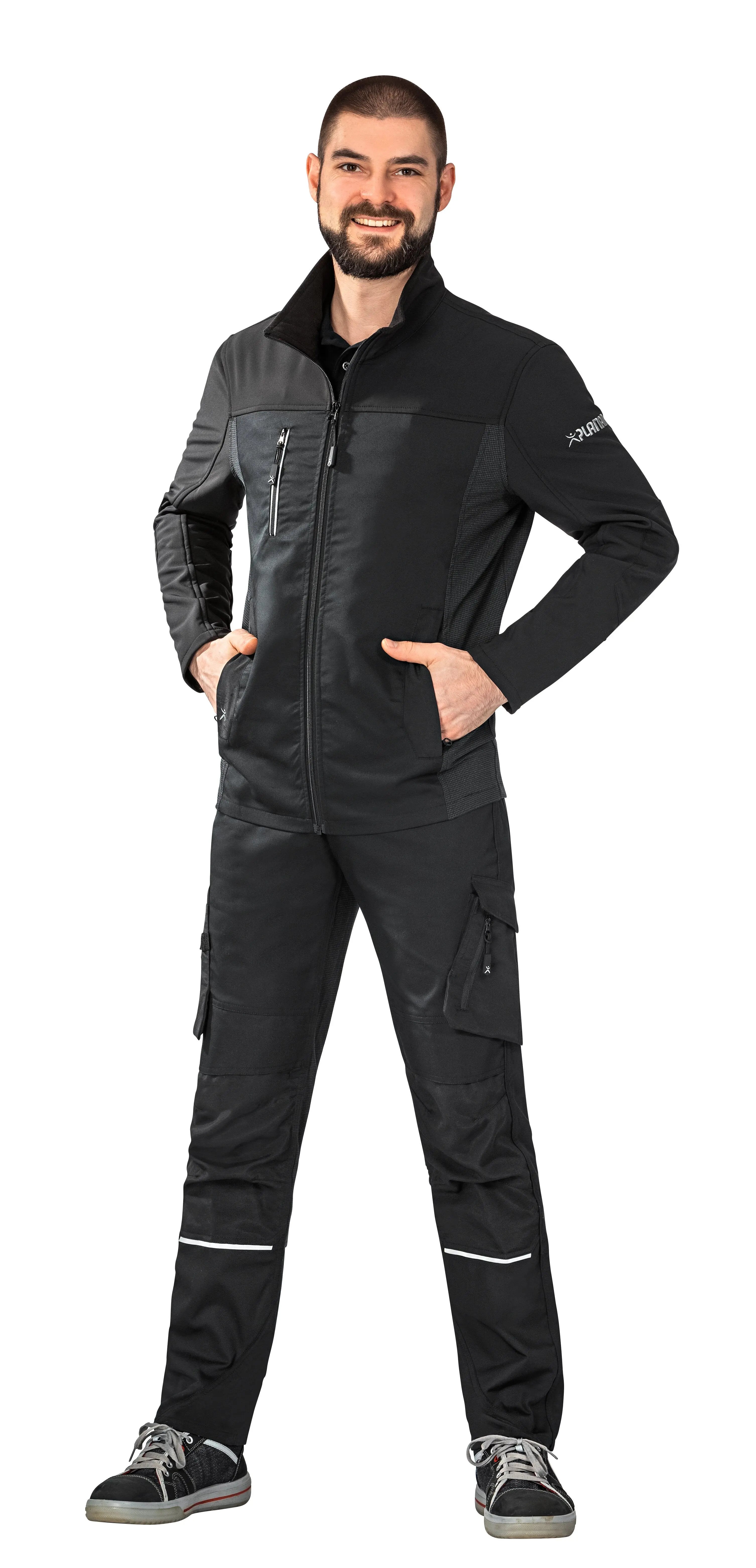 Herren Hybridjacke Herren Ganzjährig Planam grün - KERA Arbeitsschutz