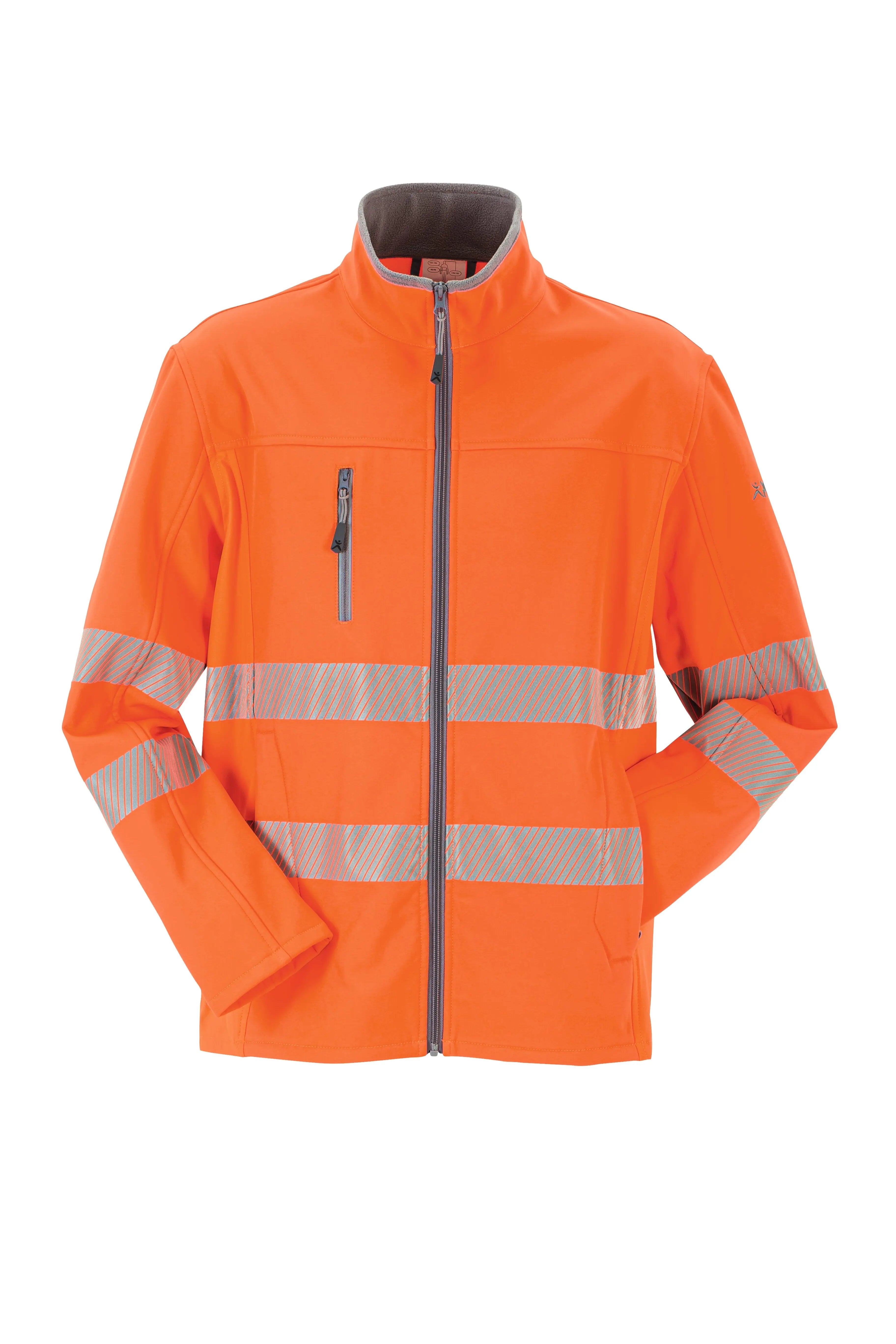 Herren Pure Softshelljacke Herren Herbst, Frühling, Ganzjährig Planam orange - KERA Arbeitsschutz