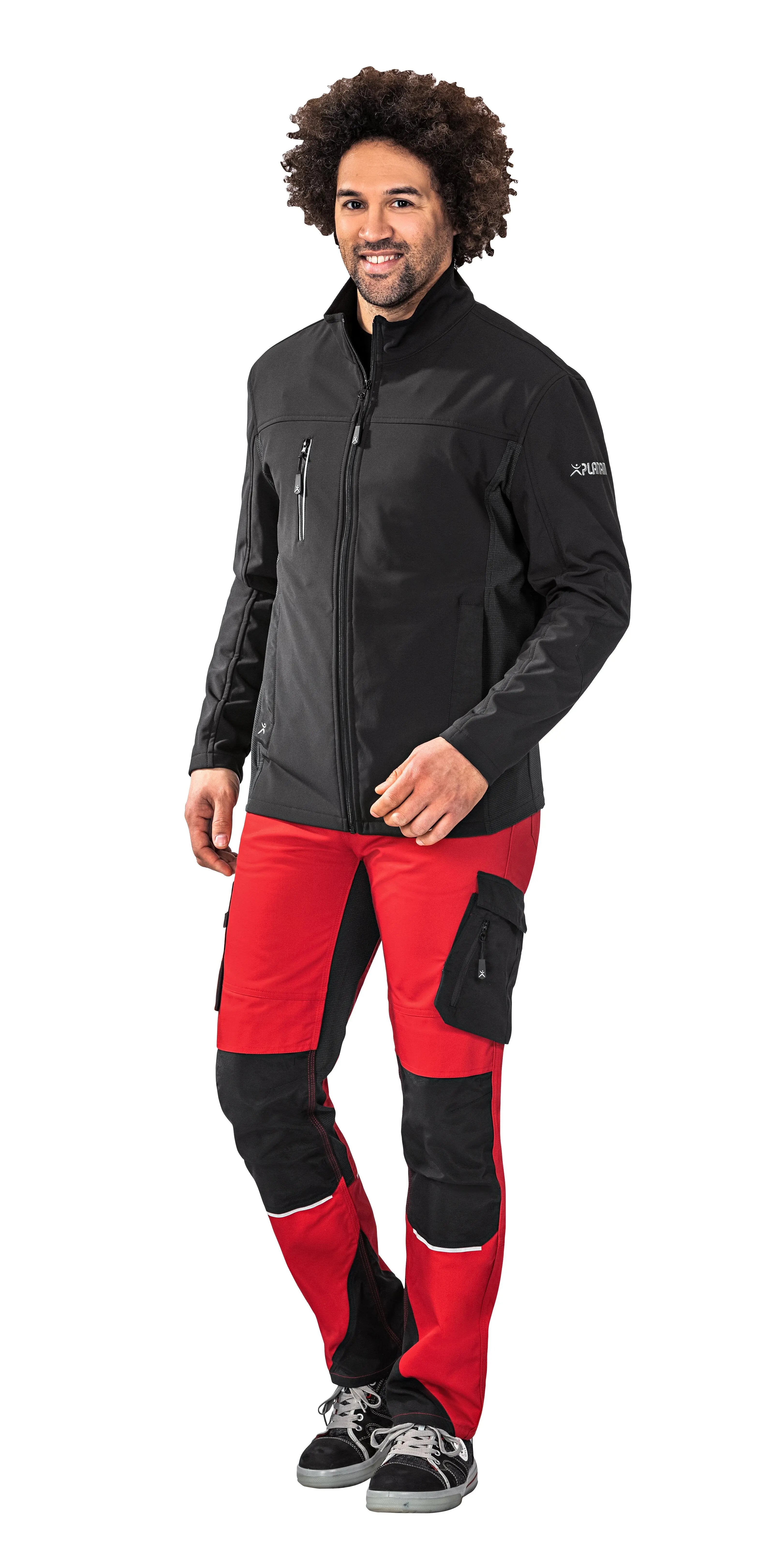 Herren Pure Softshelljacke Herren Herbst, Frühling, Ganzjährig Planam orange - KERA Arbeitsschutz