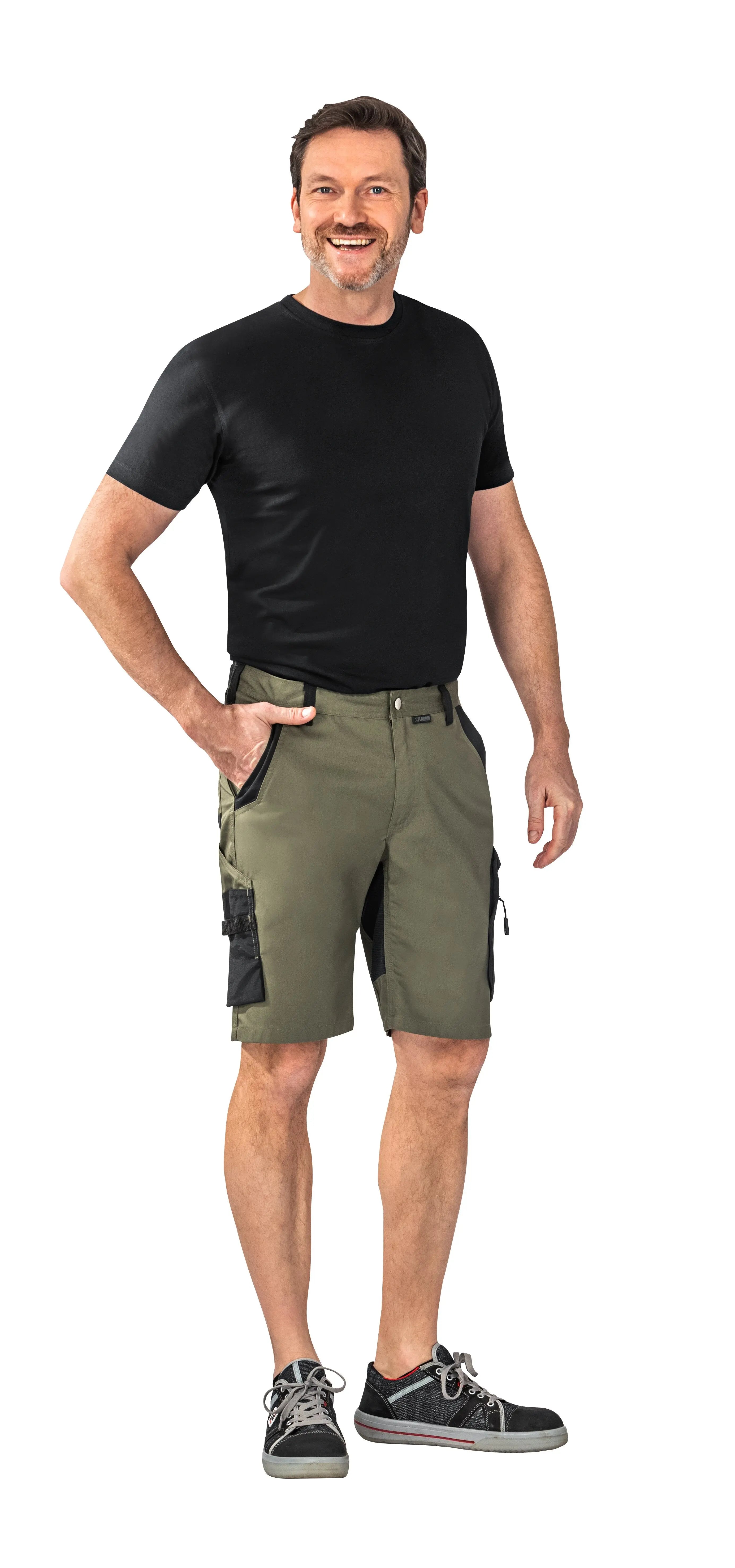Herren Shorts Herren Sommer Planam weiß - KERA Arbeitsschutz