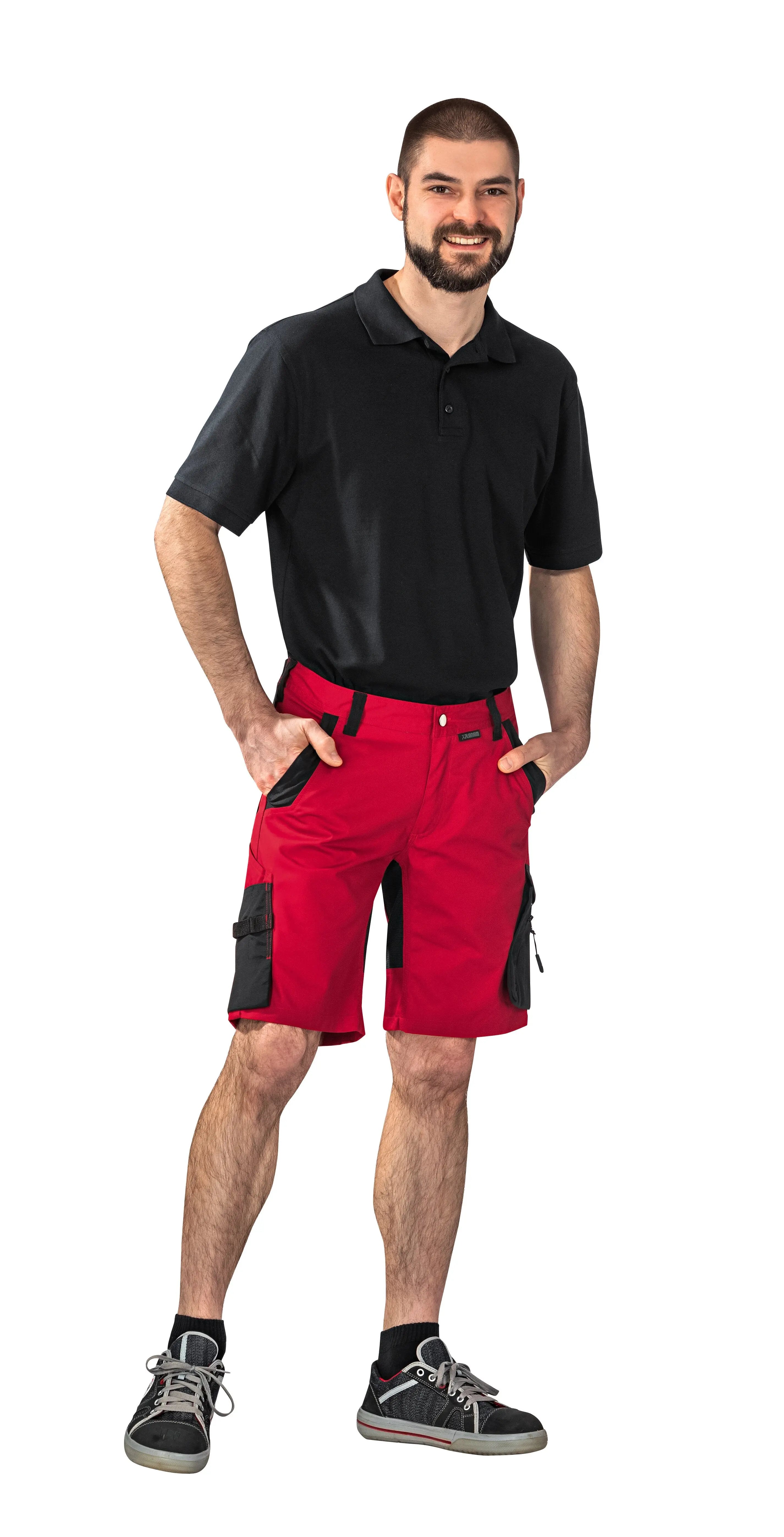 Herren Shorts Herren Sommer Planam weiß - KERA Arbeitsschutz