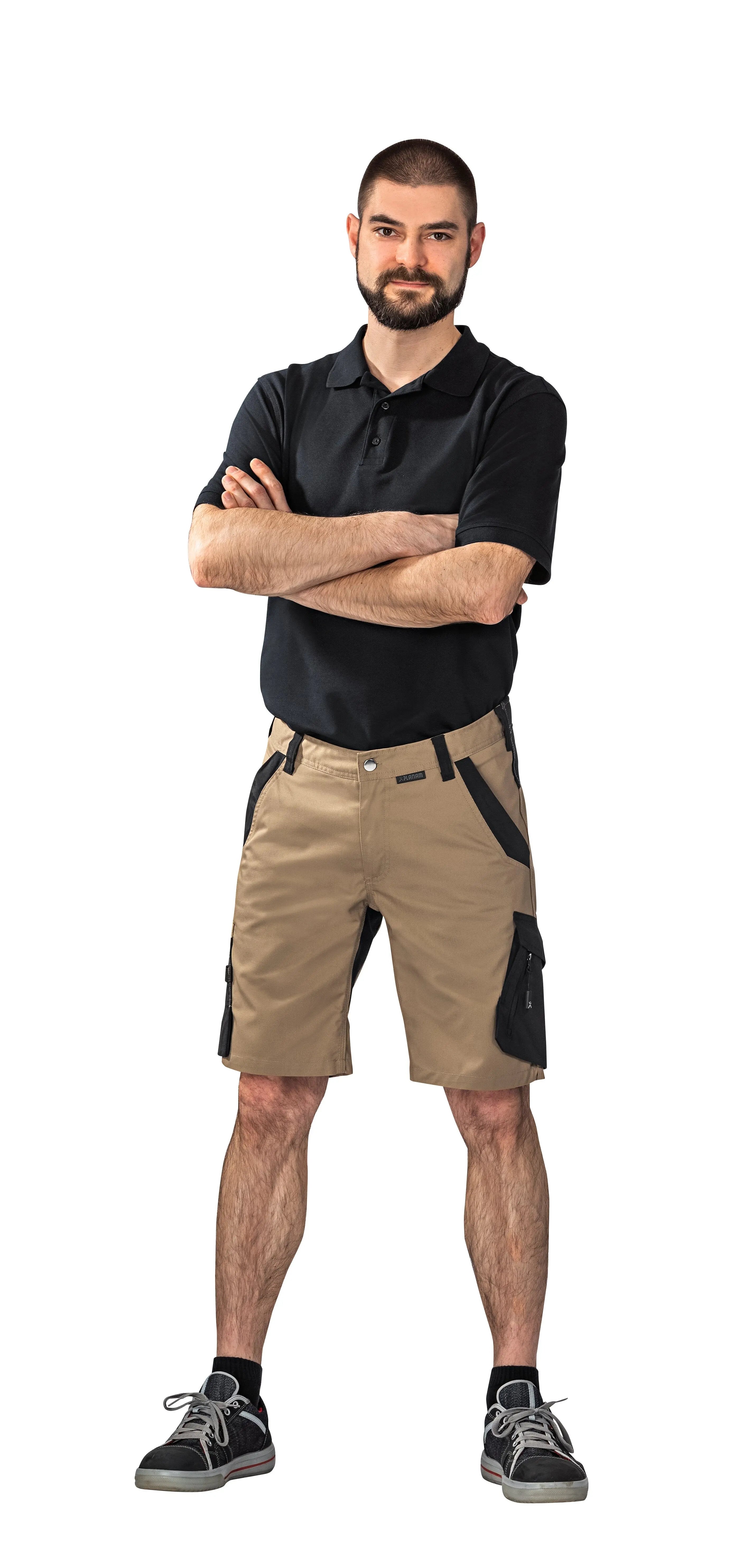 Herren Shorts Herren Sommer Planam weiß - KERA Arbeitsschutz