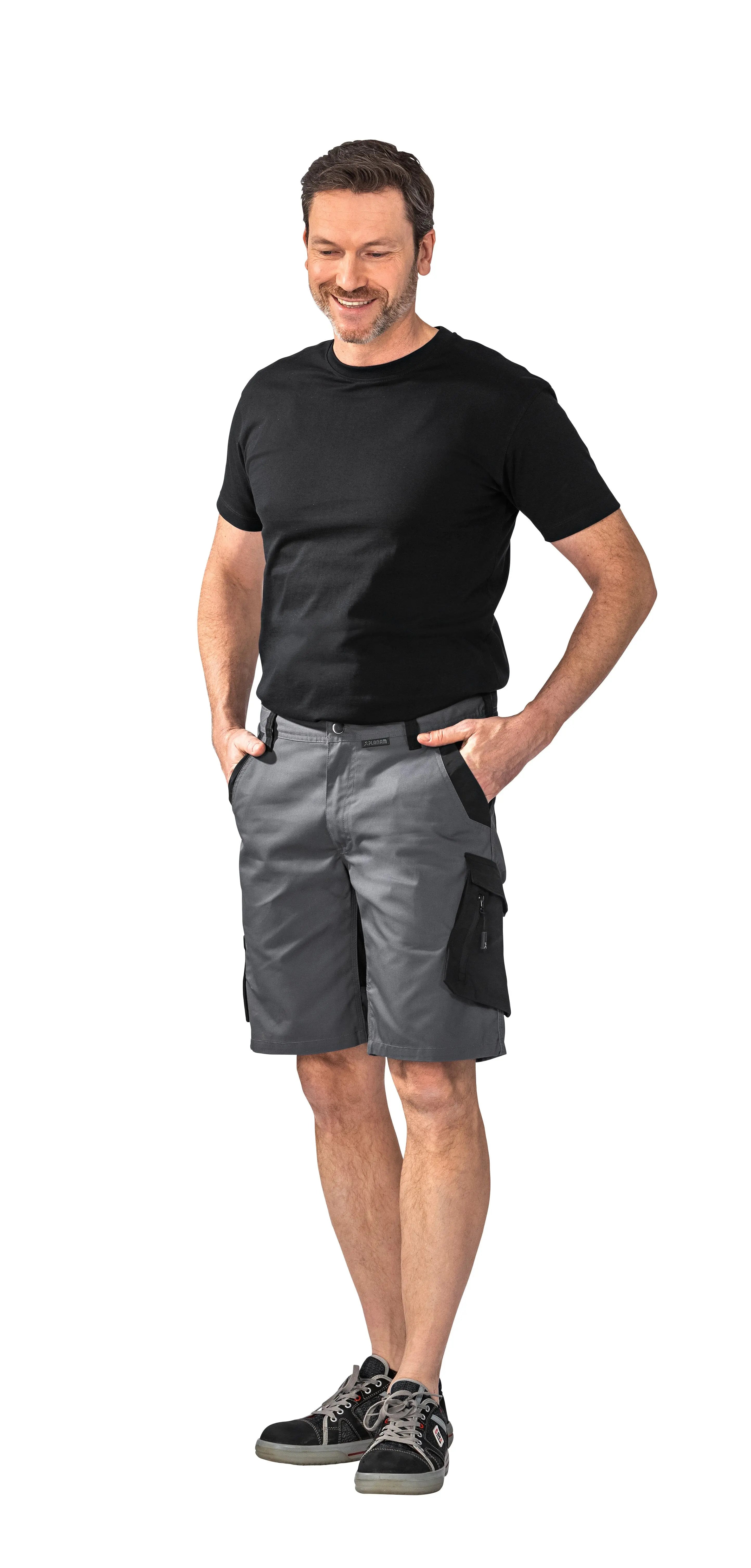 Herren Shorts Herren Sommer Planam weiß - KERA Arbeitsschutz