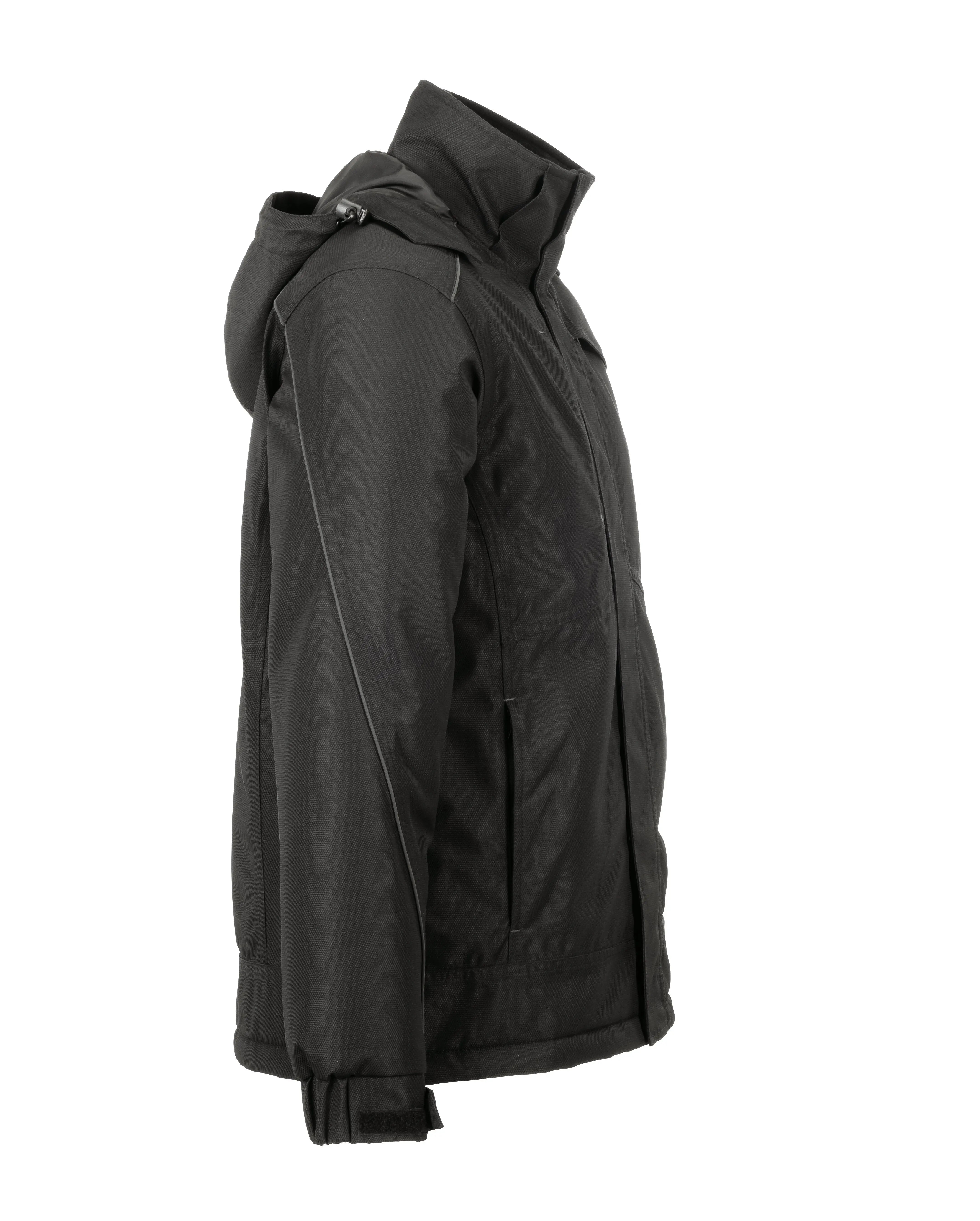 Herren Winterjacke Herren Winter Planam schwarz - KERA Arbeitsschutz