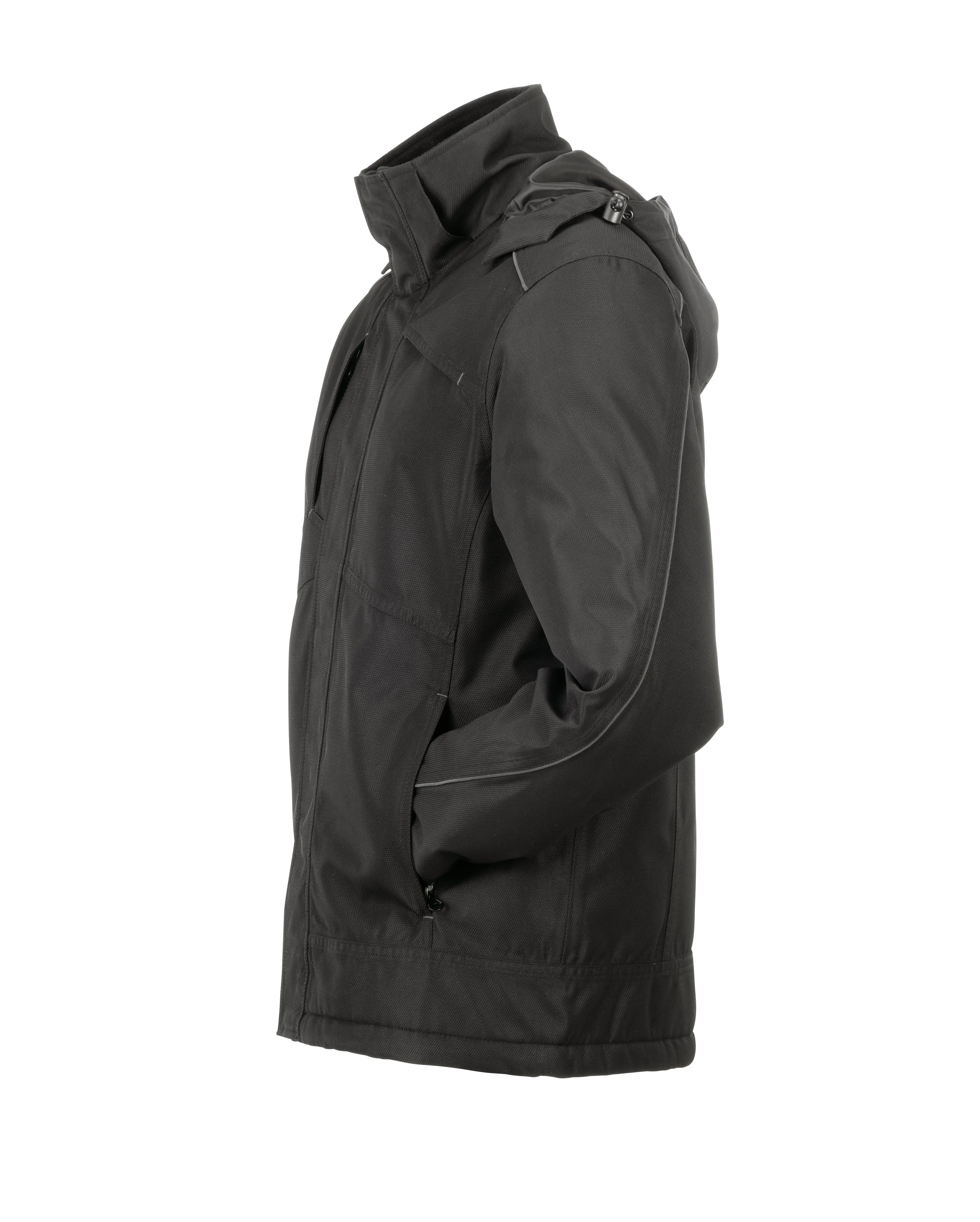 Herren Winterjacke Herren Winter Planam schwarz - KERA Arbeitsschutz