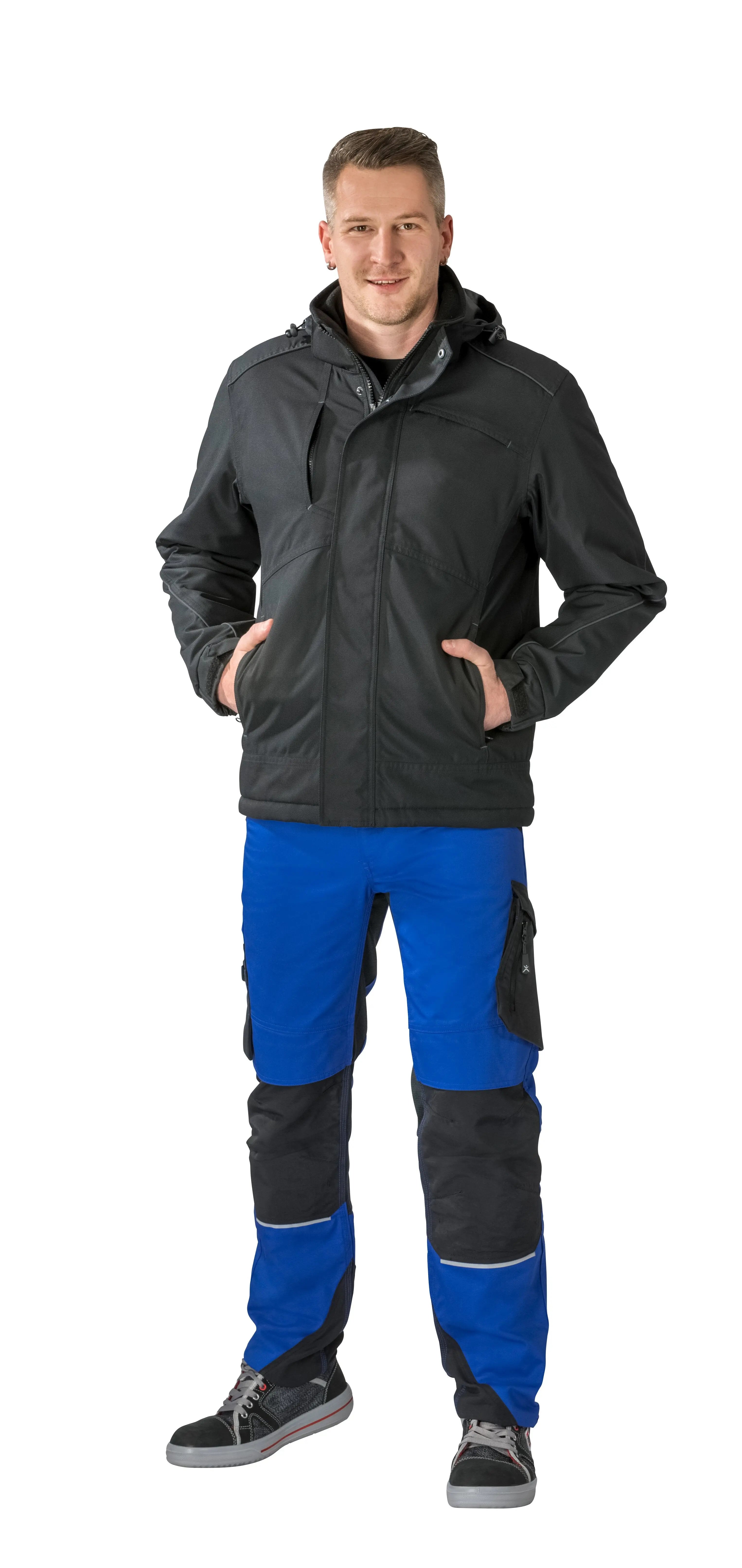 Herren Winterjacke Herren Winter Planam schwarz - KERA Arbeitsschutz