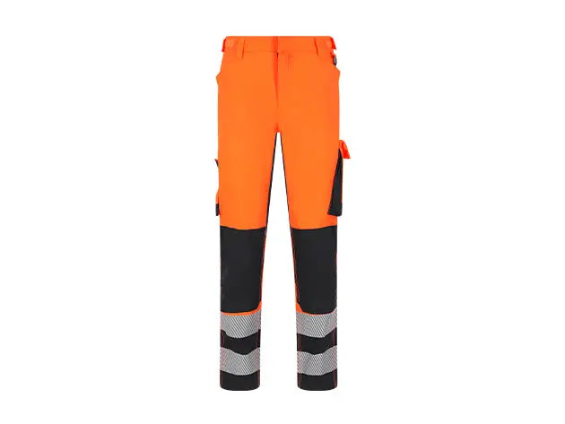 Arbeitshosen Orange/Schwarz Safety Jogger Workwear SCUTI HV TROUSERS M 