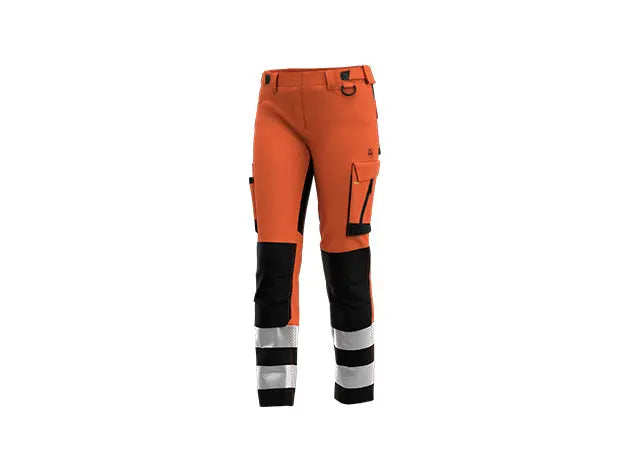 Arbeitshosen Orange/Schwarz Safety Jogger Workwear SCUTI HV TROUSERS W 
