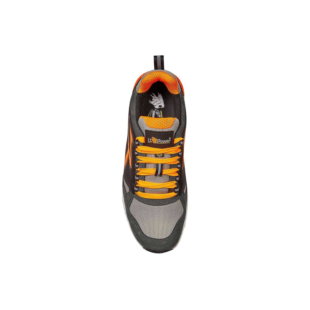U-Power Sicherheitshalbschuhe S1PS JAIME ESD GREY / ORANGE