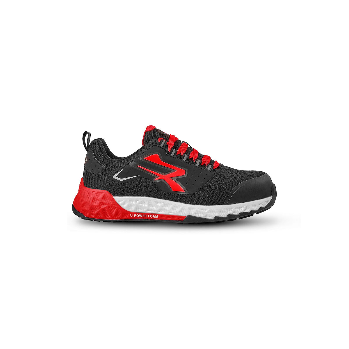 U-Power Sicherheitshalbschuhe S1PS JORAH ESD BLACK / RED