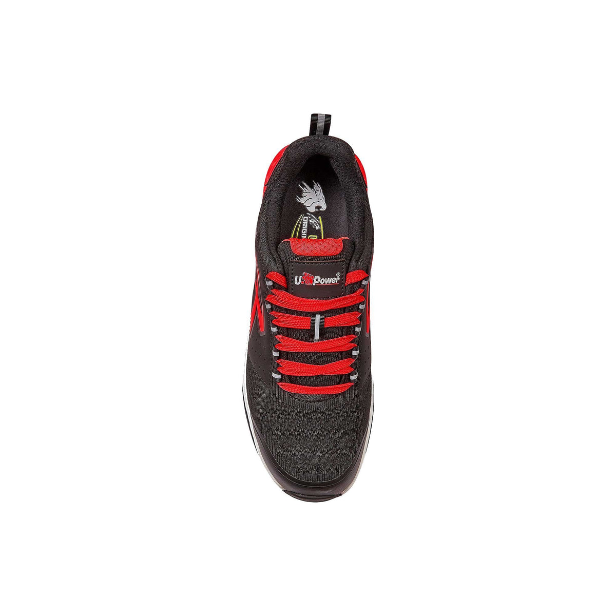 U-Power Sicherheitshalbschuhe S1PS JORAH ESD BLACK / RED