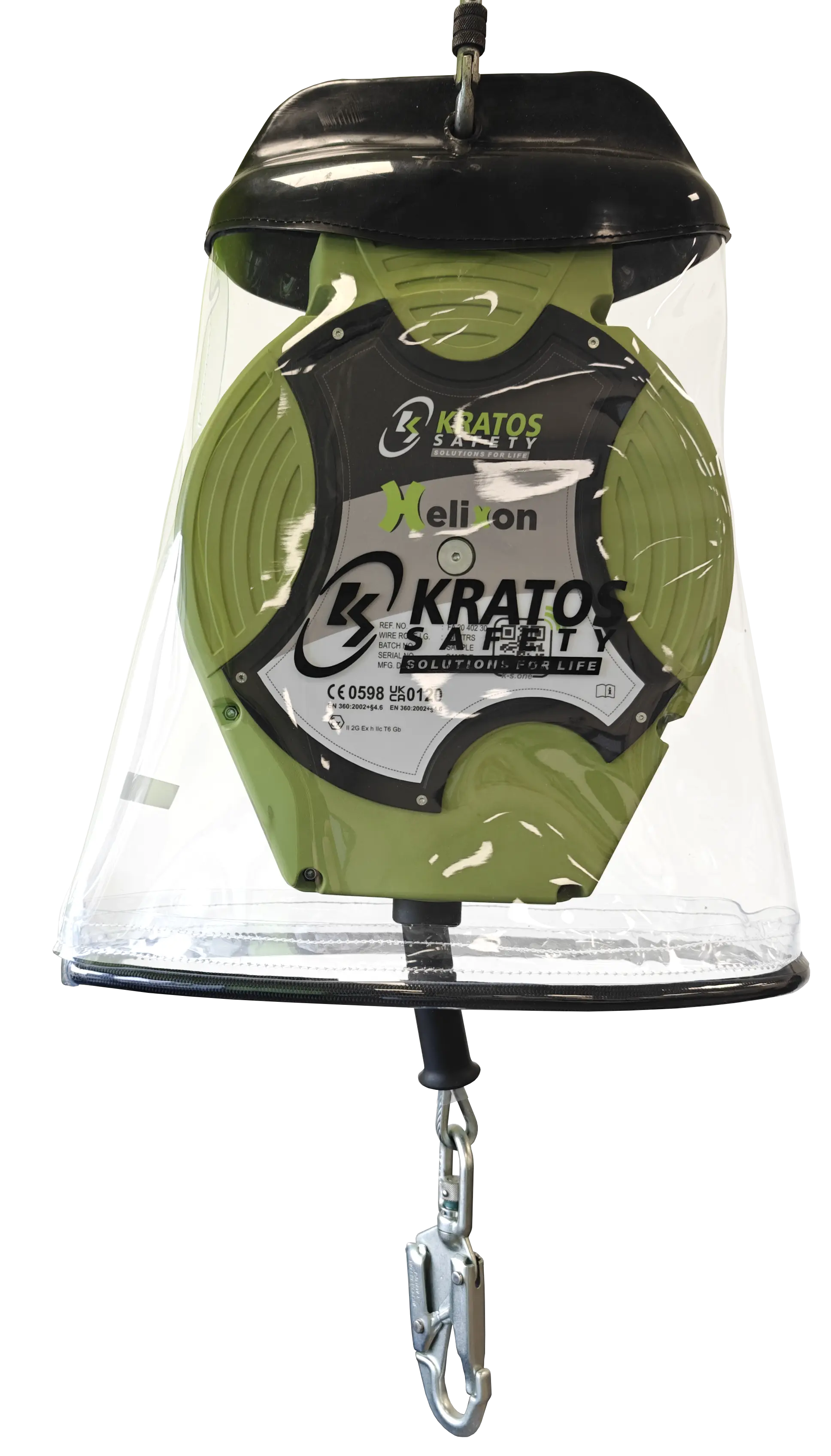 KAPOT-L - Schutzhülle für Höhensicherungsgeräte mit automatischem Rückzug von 20 bis 30 m, für den Einsatz im Freien