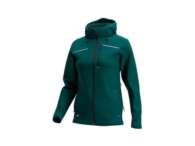 Softshelljacken Türkisblau Safety Jogger Workwear KASAI SSHELL JKT W 