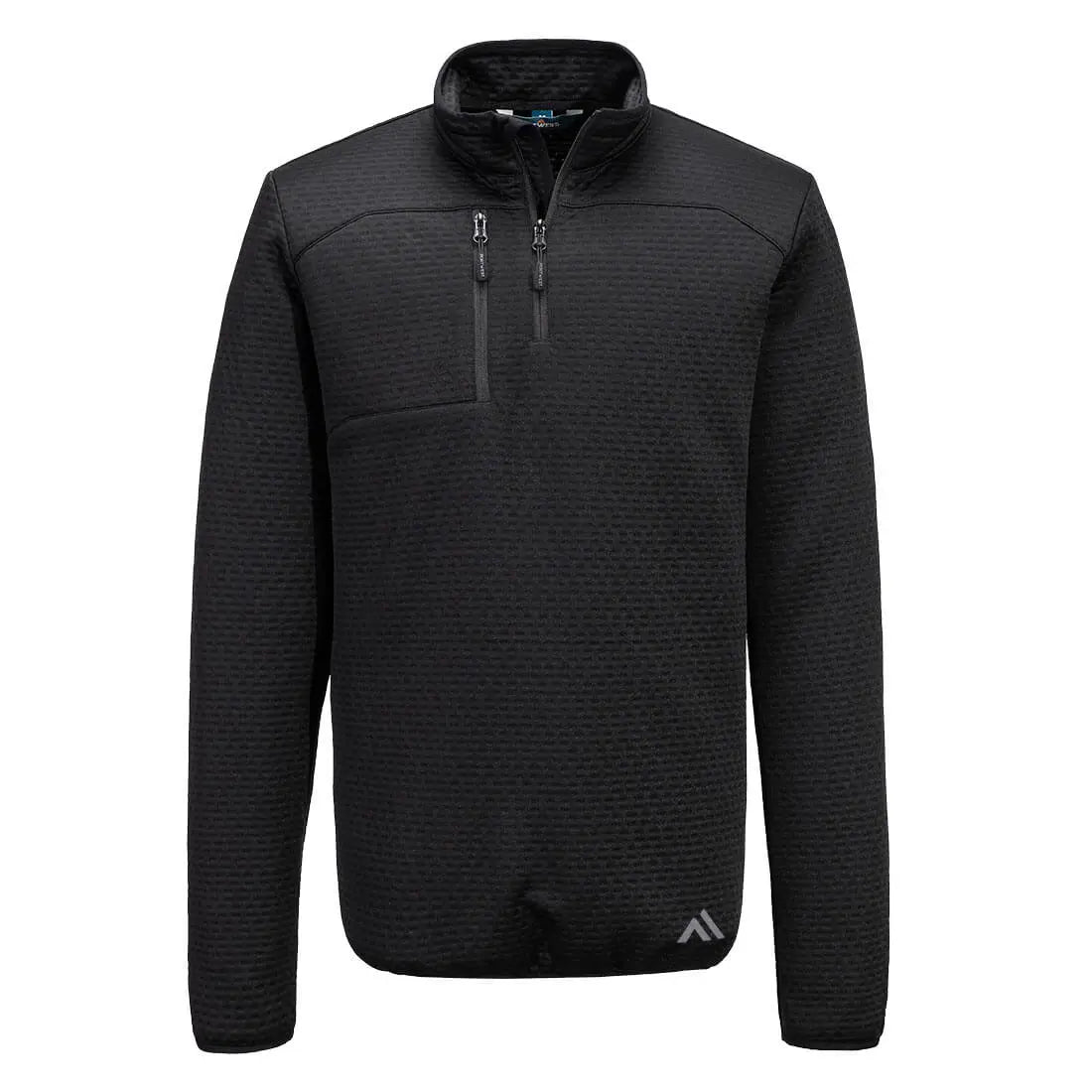 KX3 Texturiertes Sweatshirt mit 1/4 Reißverschluss KX376 - KERA Arbeitsschutz