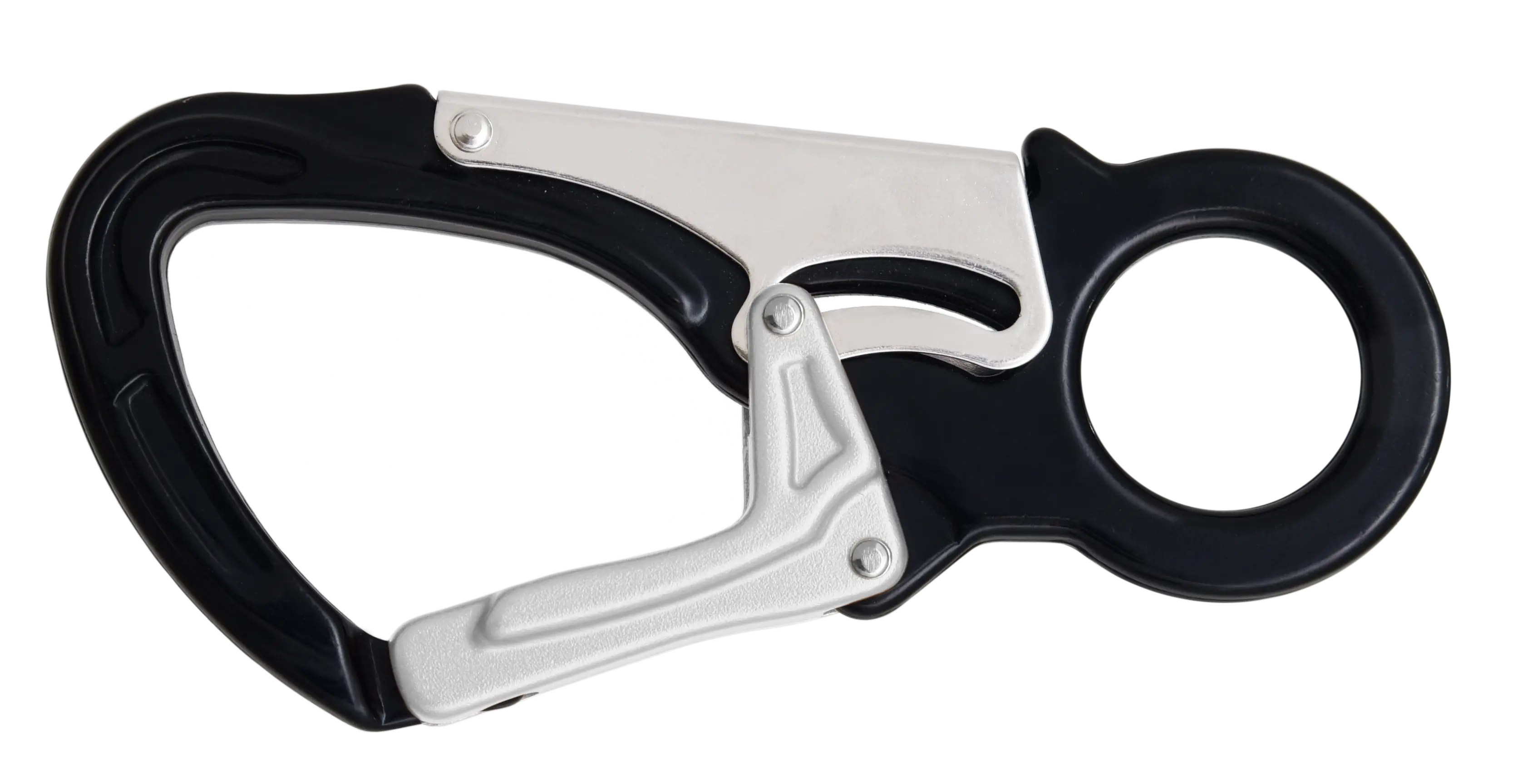 Karabinerhaken aus Aluminium, Typ Keylock