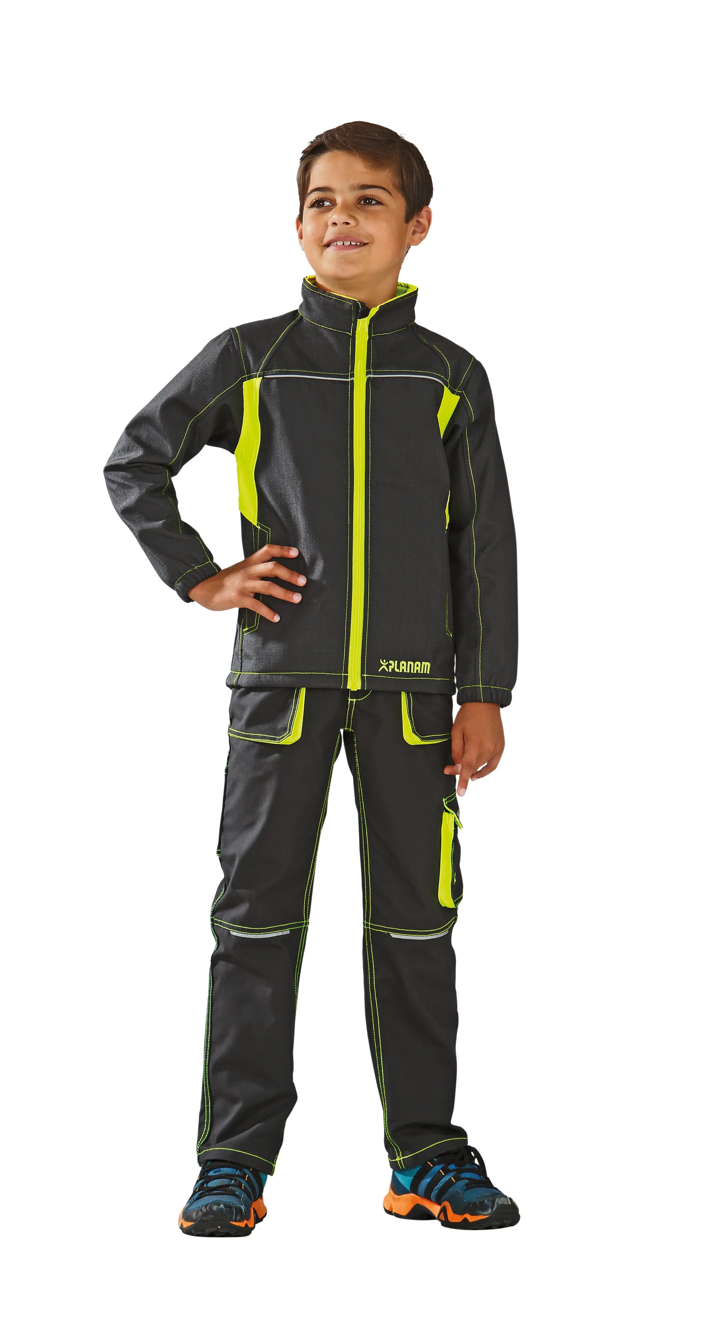 Kids Softshelljacke Kinder Ganzjährig Planam oliv - KERA Arbeitsschutz