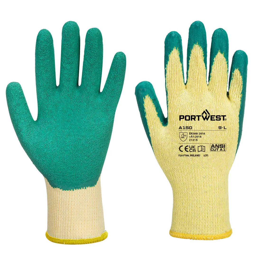 Klassischer Grip Handschuh Latex A150 - KERA Arbeitsschutz