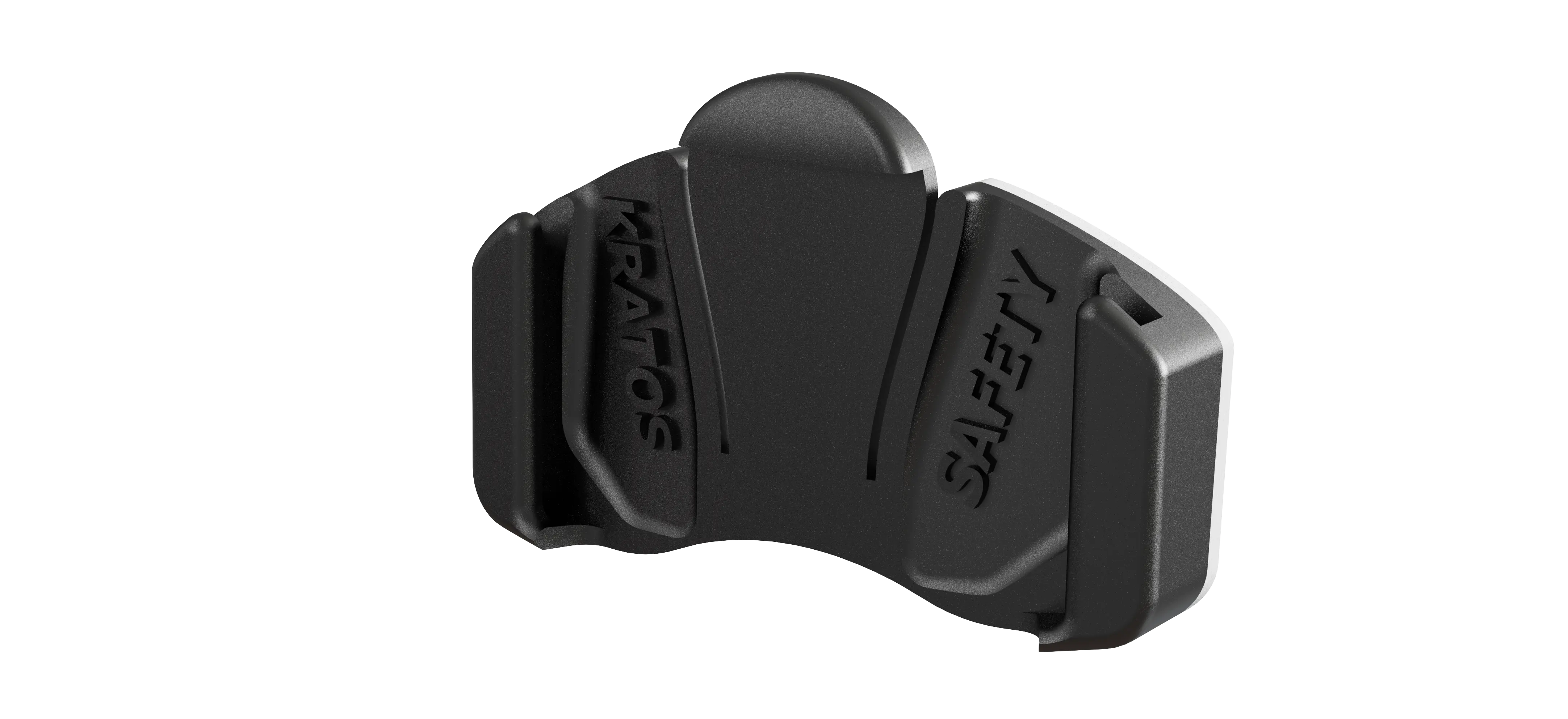 Klebebefestigung zur Anbringung der Batterie der Stirnlampe NEWTON 4 am Helm