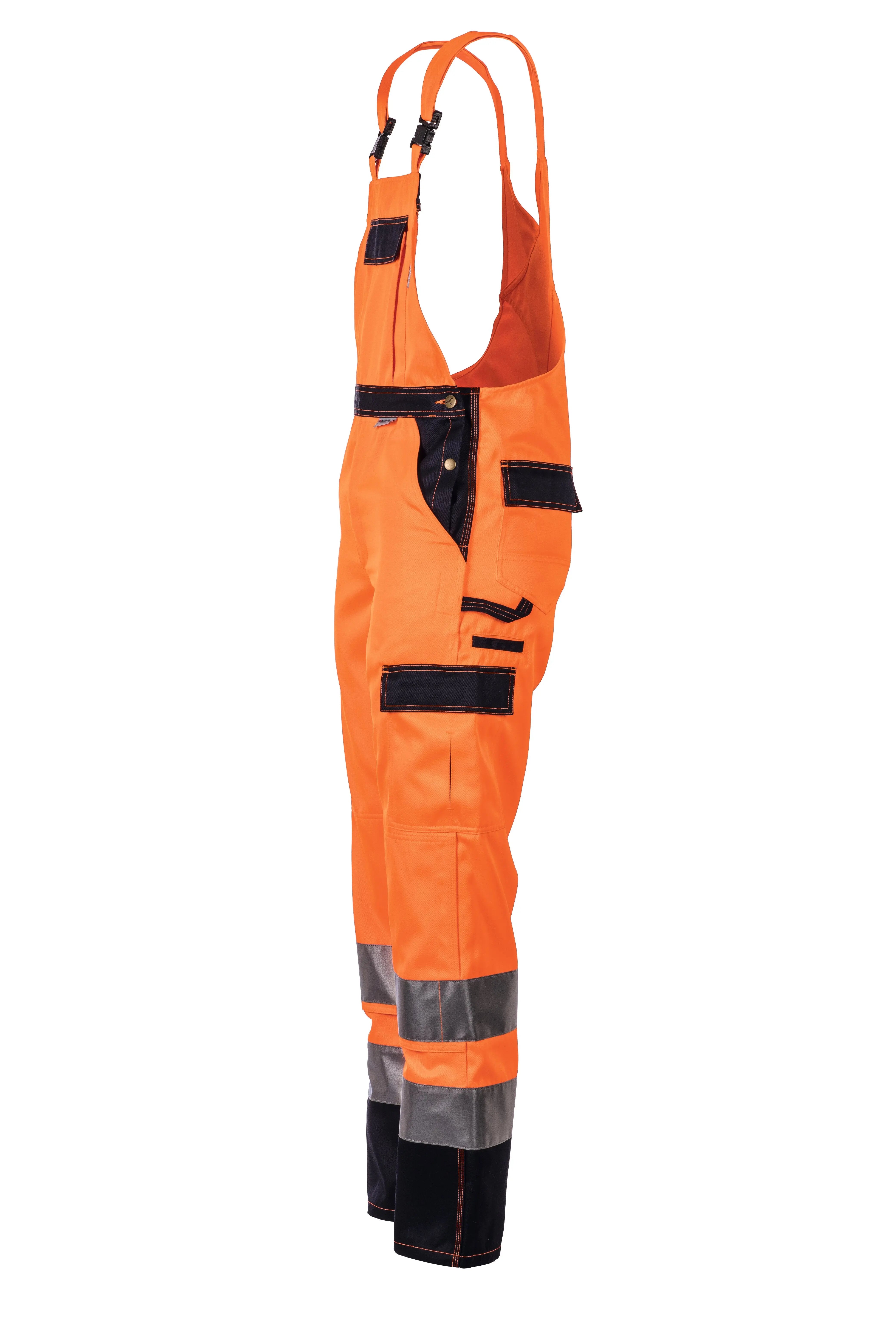Latzhose 2-farbig Herren Ganzjährig Planam orange - KERA Arbeitsschutz